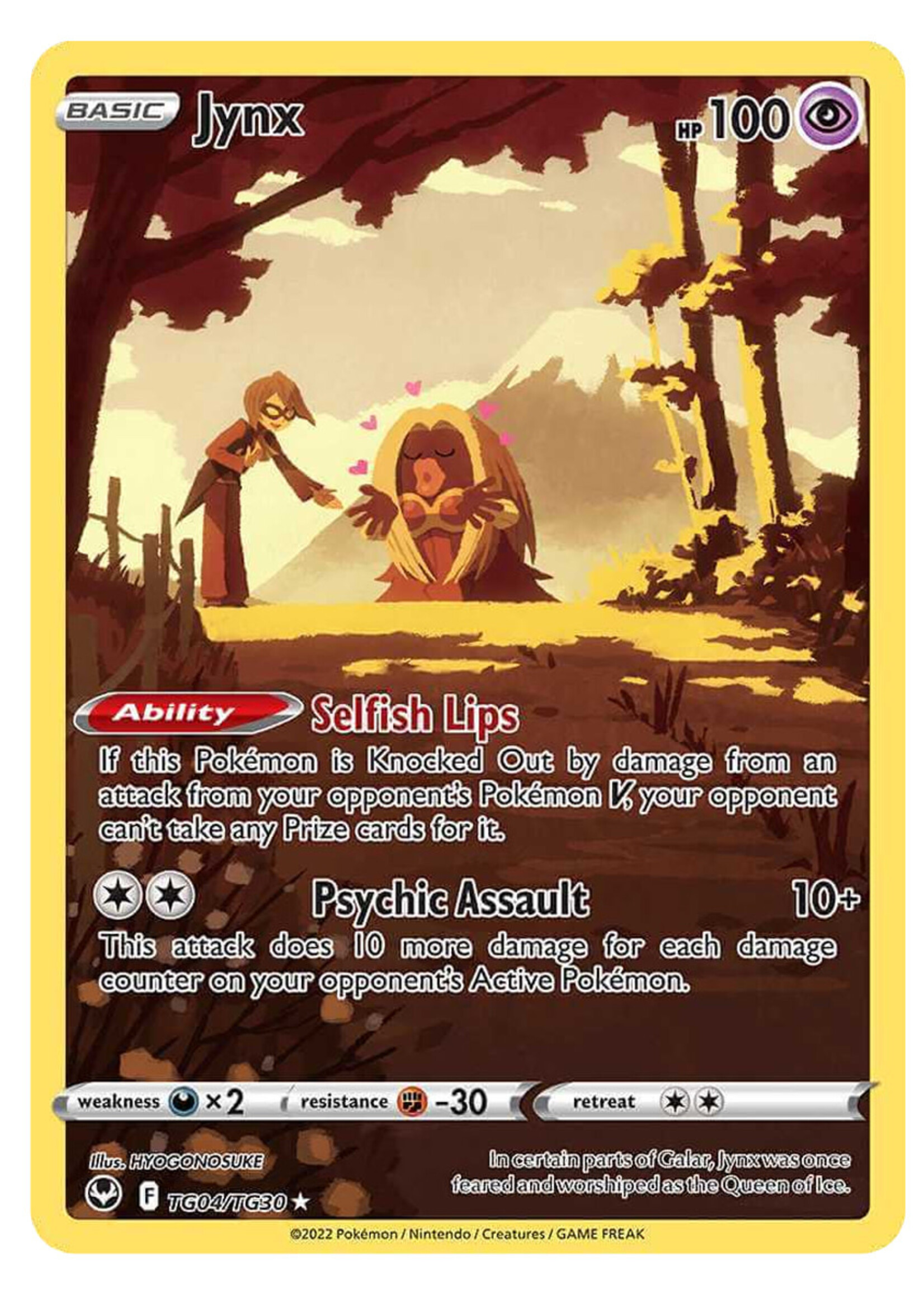 Jynx TG04 (SIT): near mint