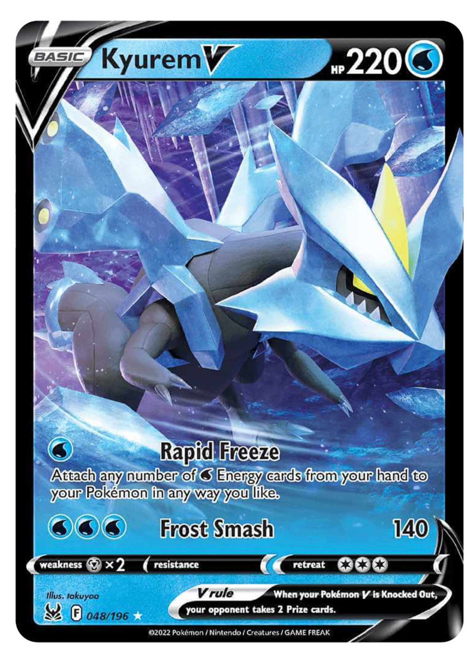 Kyurem V 48 (LOR): excellent