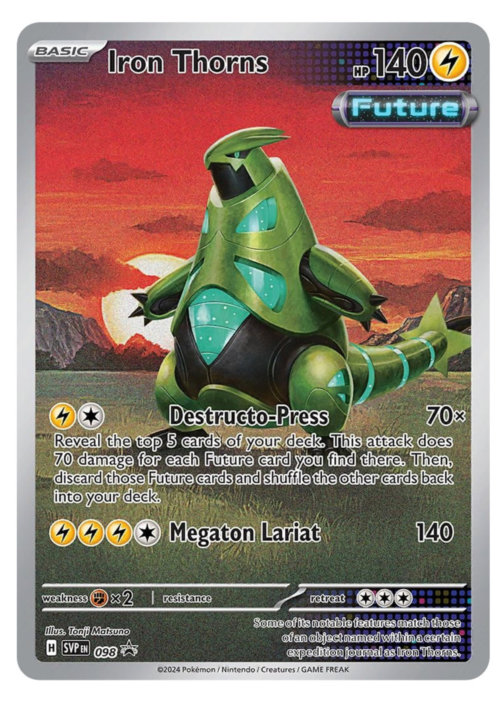 Iron Thorns 98 (SVP) OVP Sealed: near mint