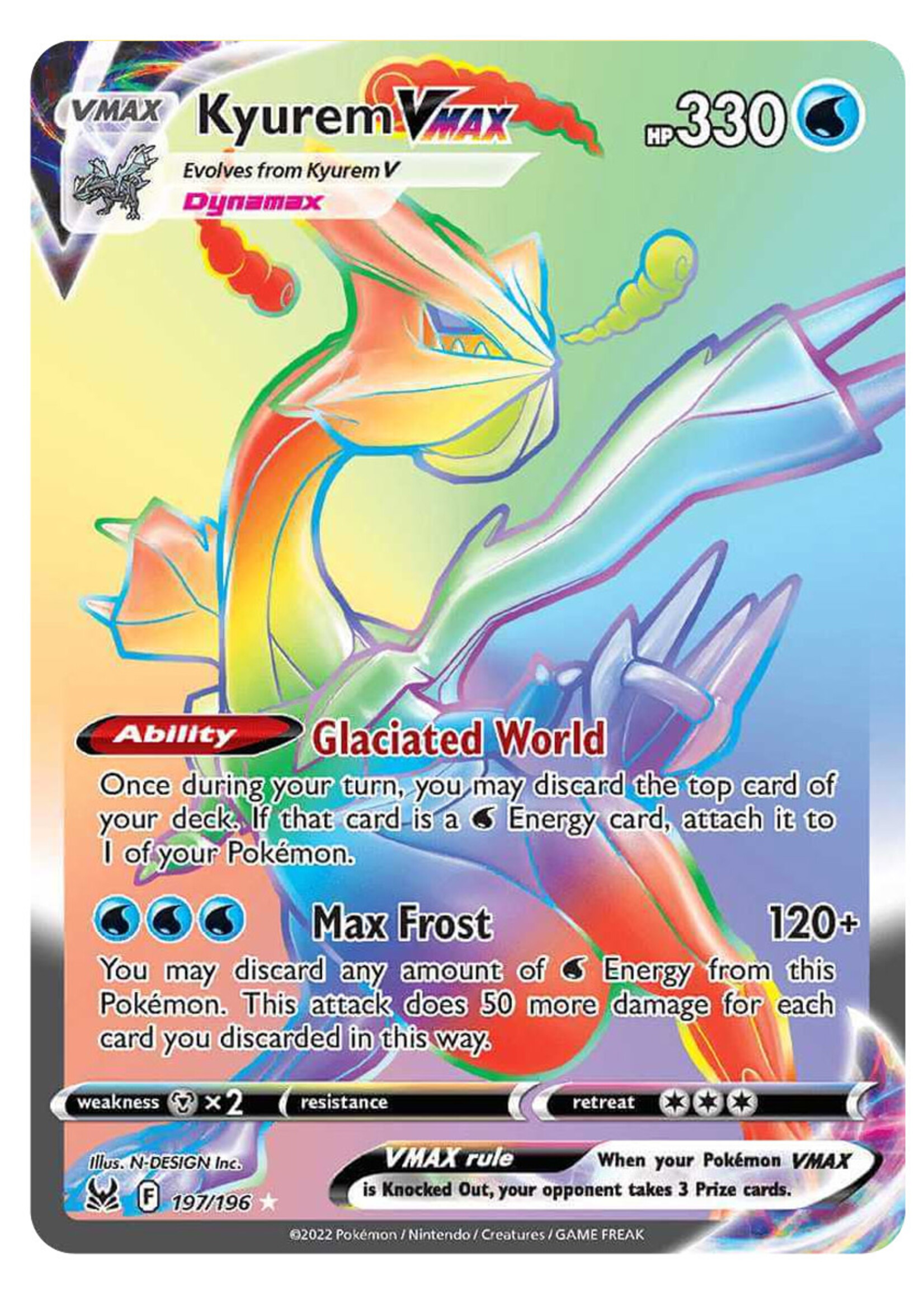 Kyurem Vmax 197 (LOR)