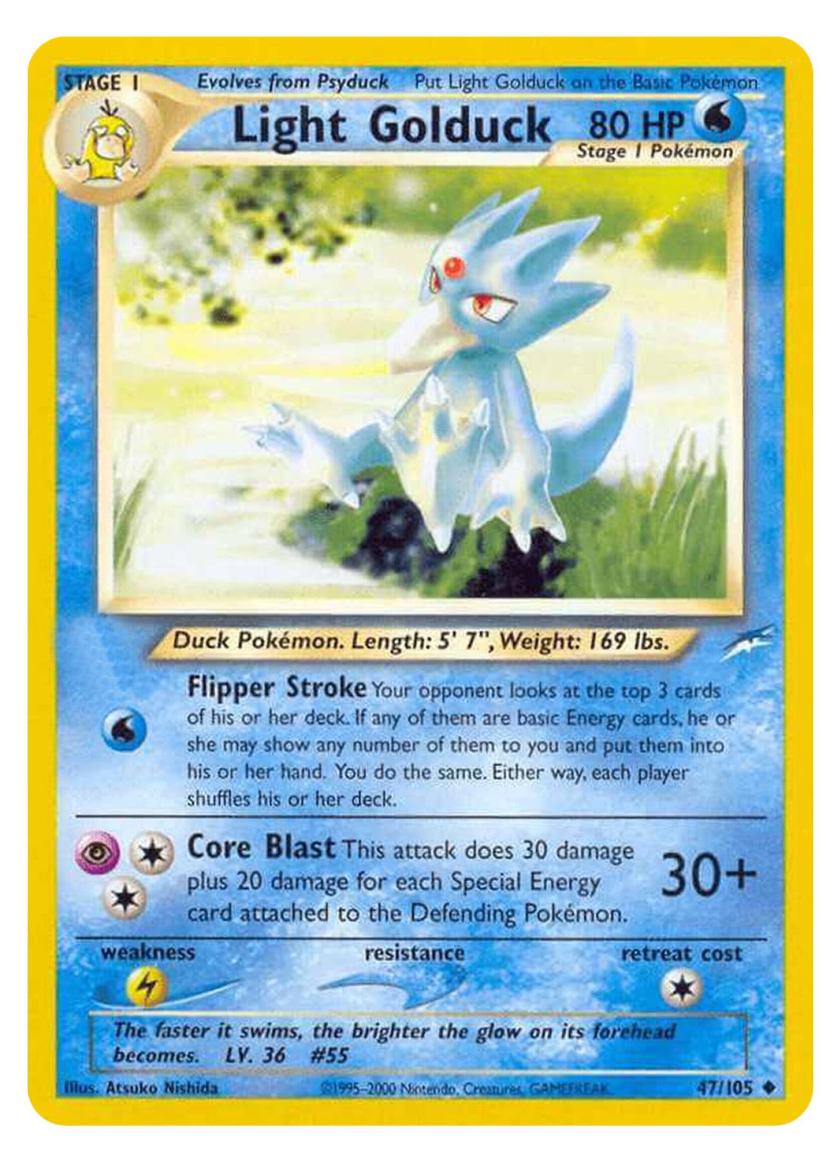 Light Golduck 47 (NDE): excellent/good