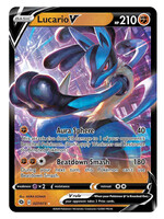 Lucario V 27 (CPA): light played