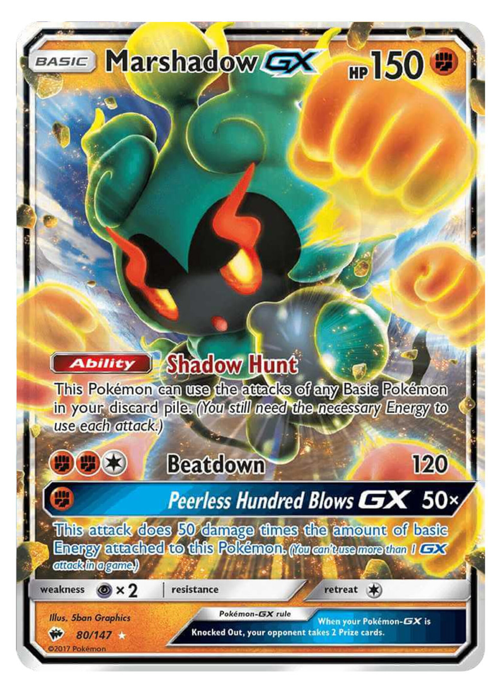 Marshadow GX 80 (BUS): near mint