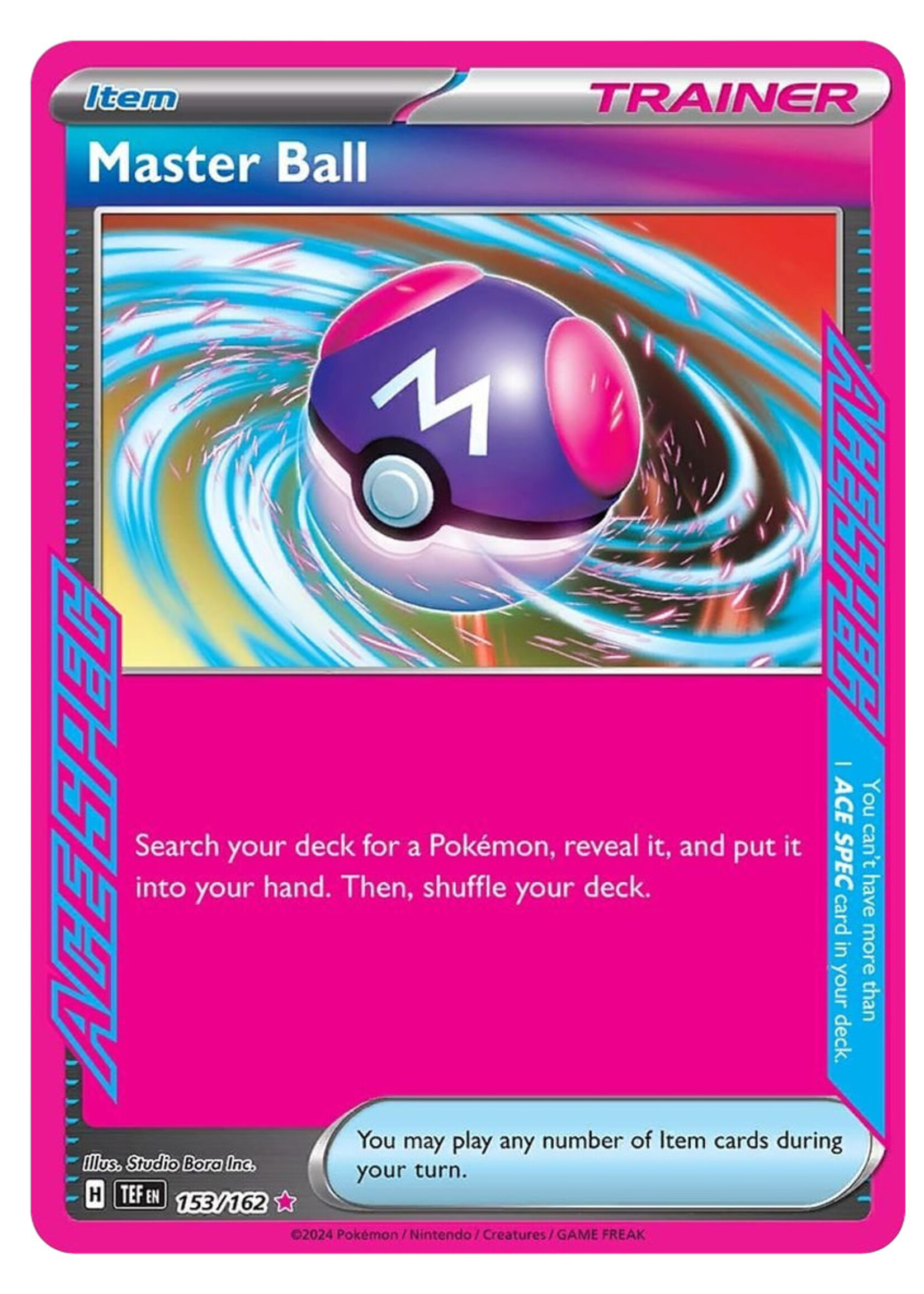 Master Ball 153 (TEF): near mint