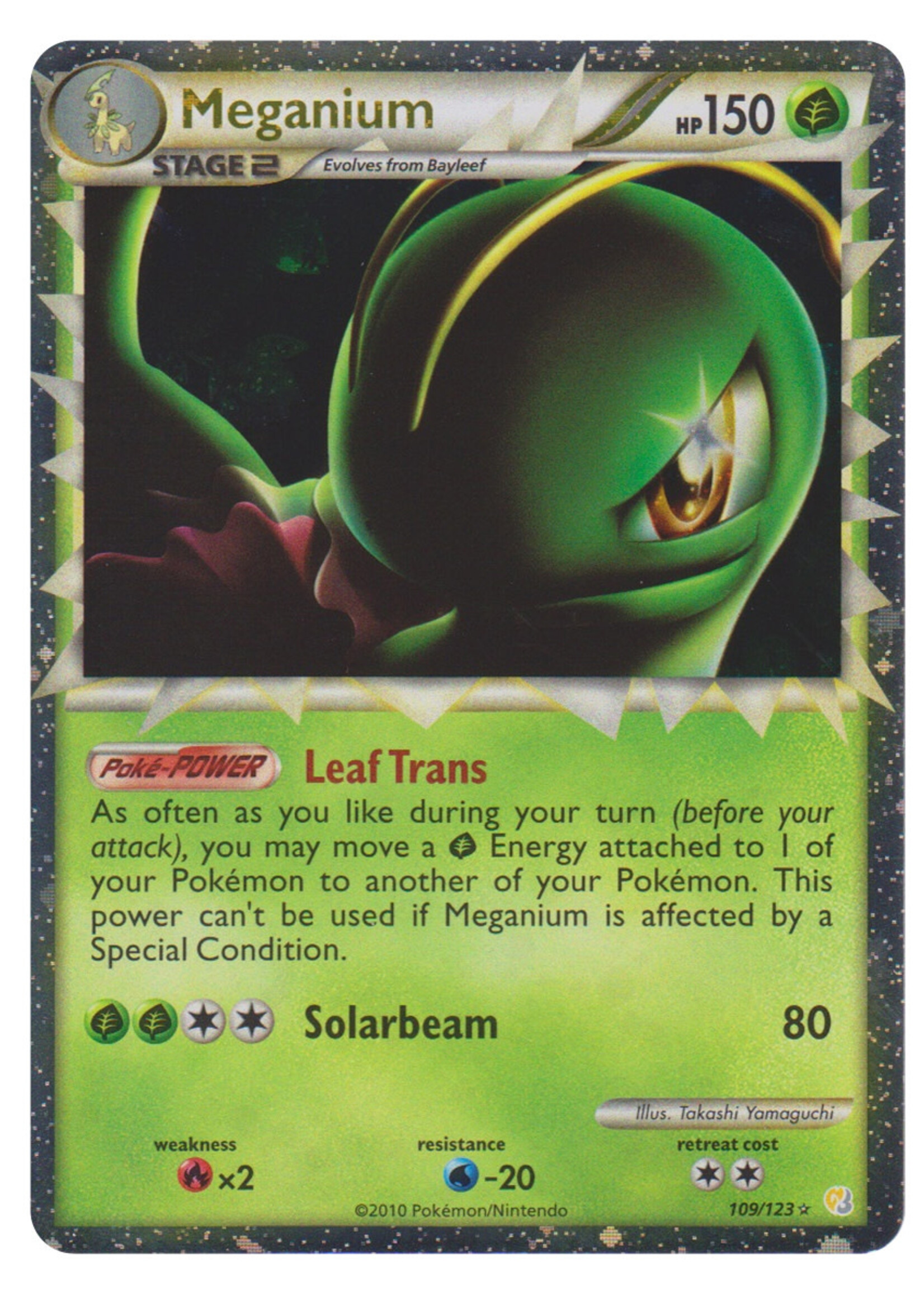 Meganium Prime 109 (HS): good