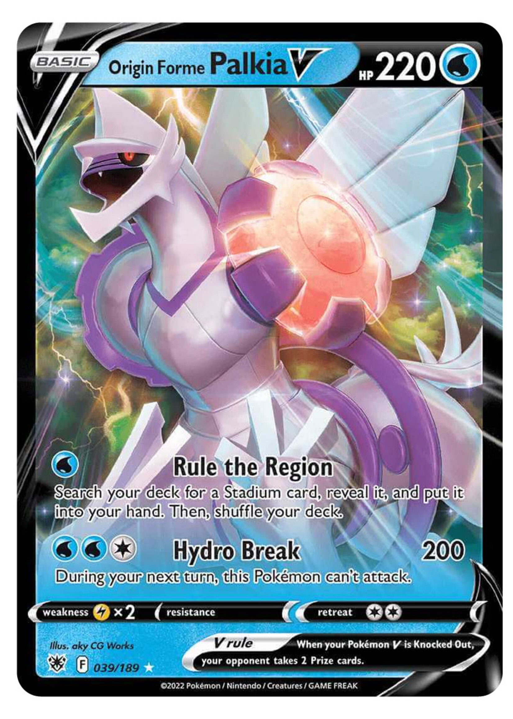Origin Forme Palkia V 39 (ASR)