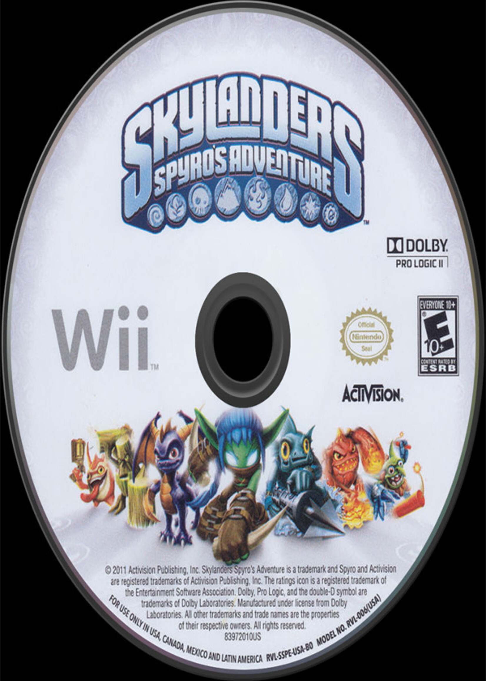 Skylanders Spyro's Adventure (Disk) Wii