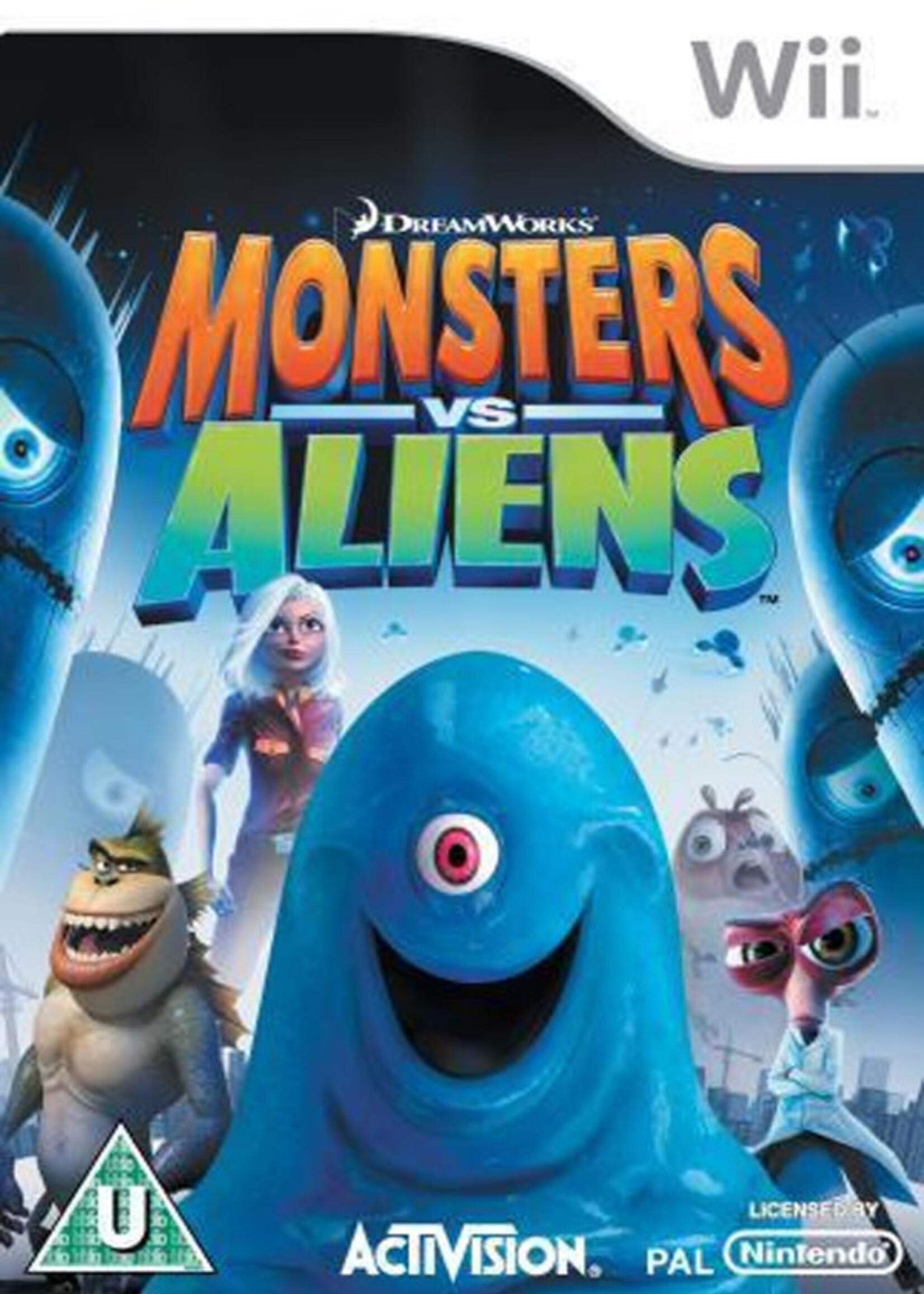 Monsters Vs Aliens Wii