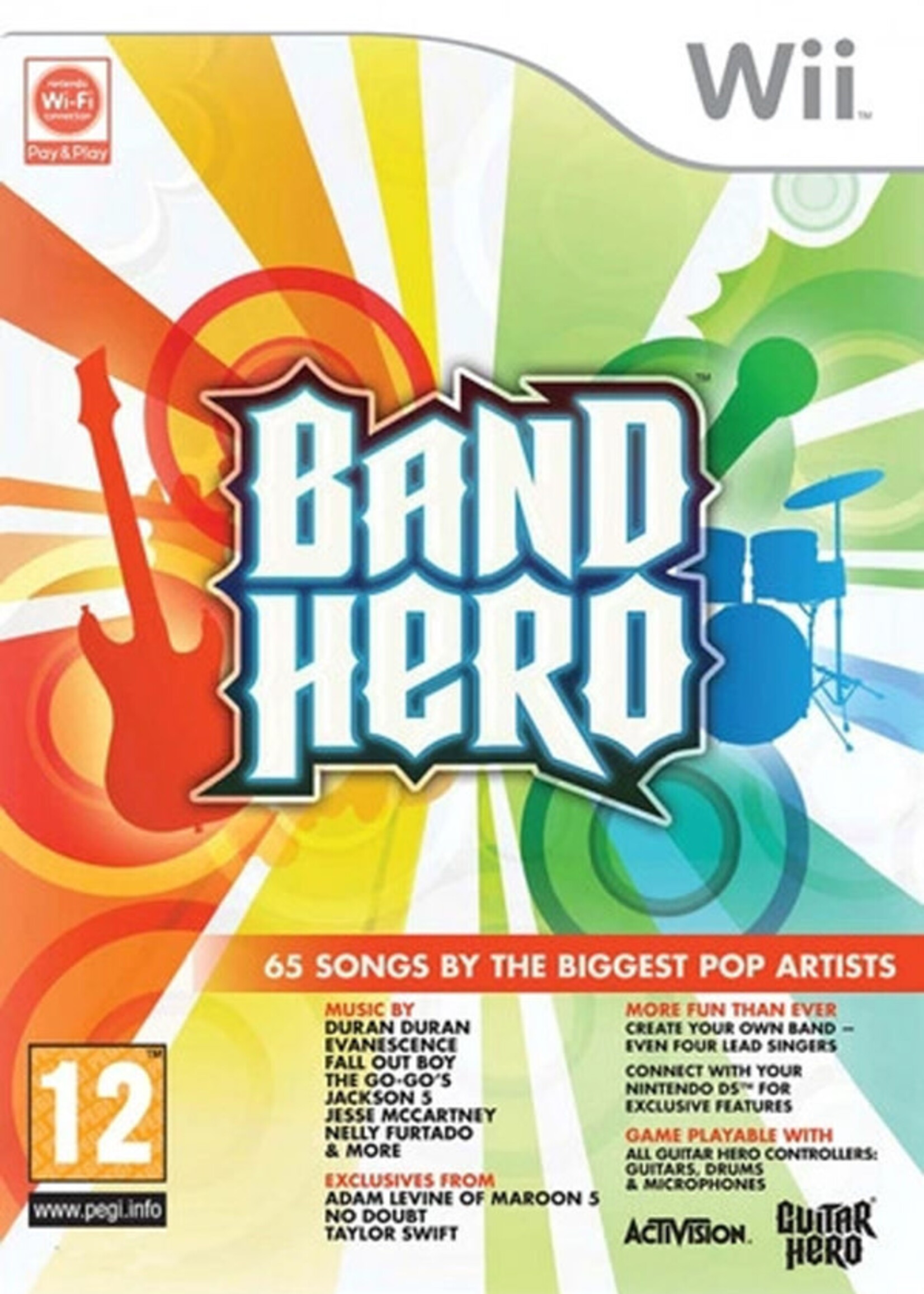 Band Hero Wii