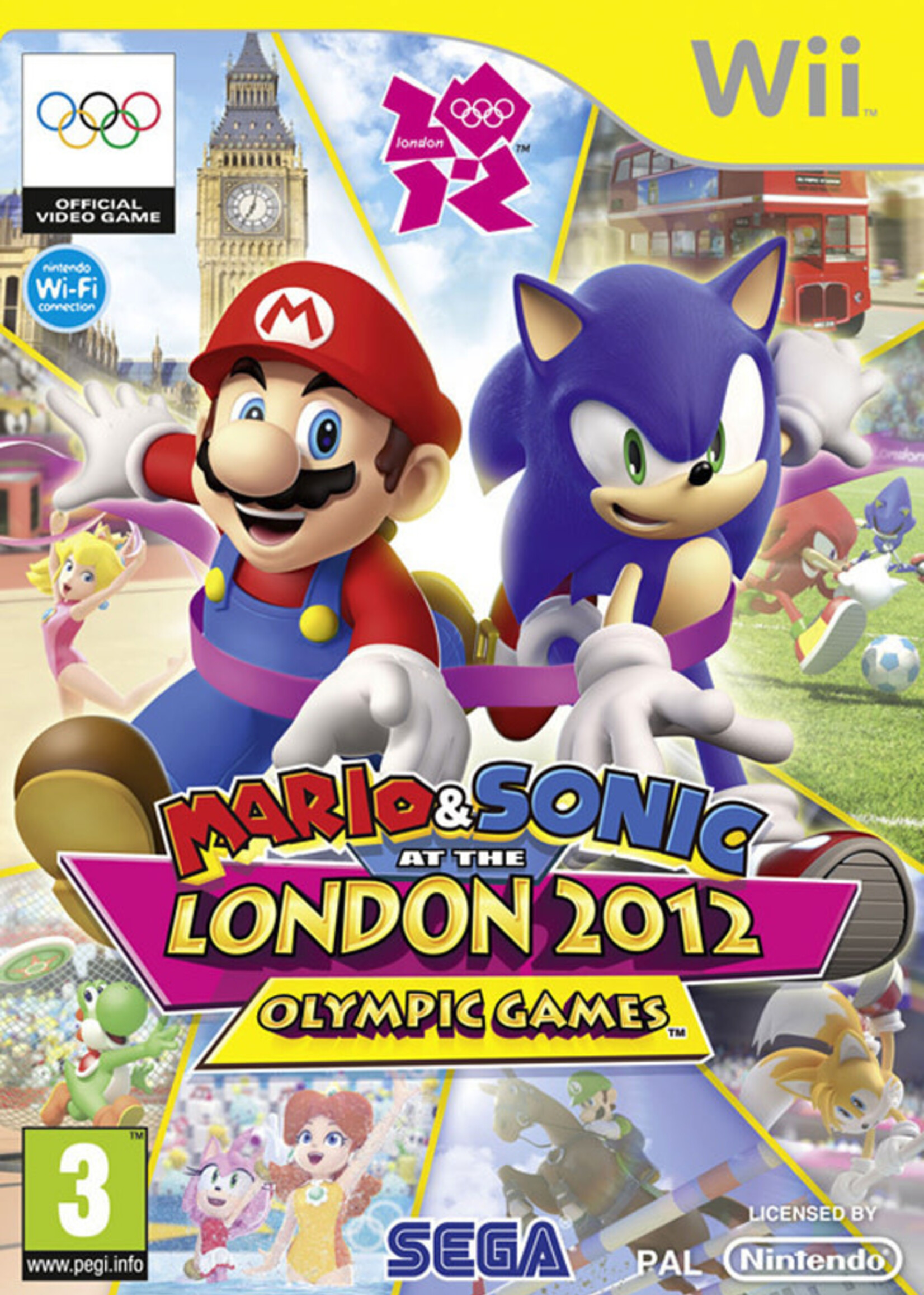 Mario & Sonic op de olympische spelen londen 2012 Wii
