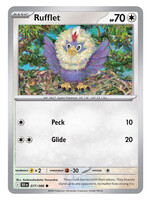 Rufflet 77 (BLK) Master Ball Holo: Near mint