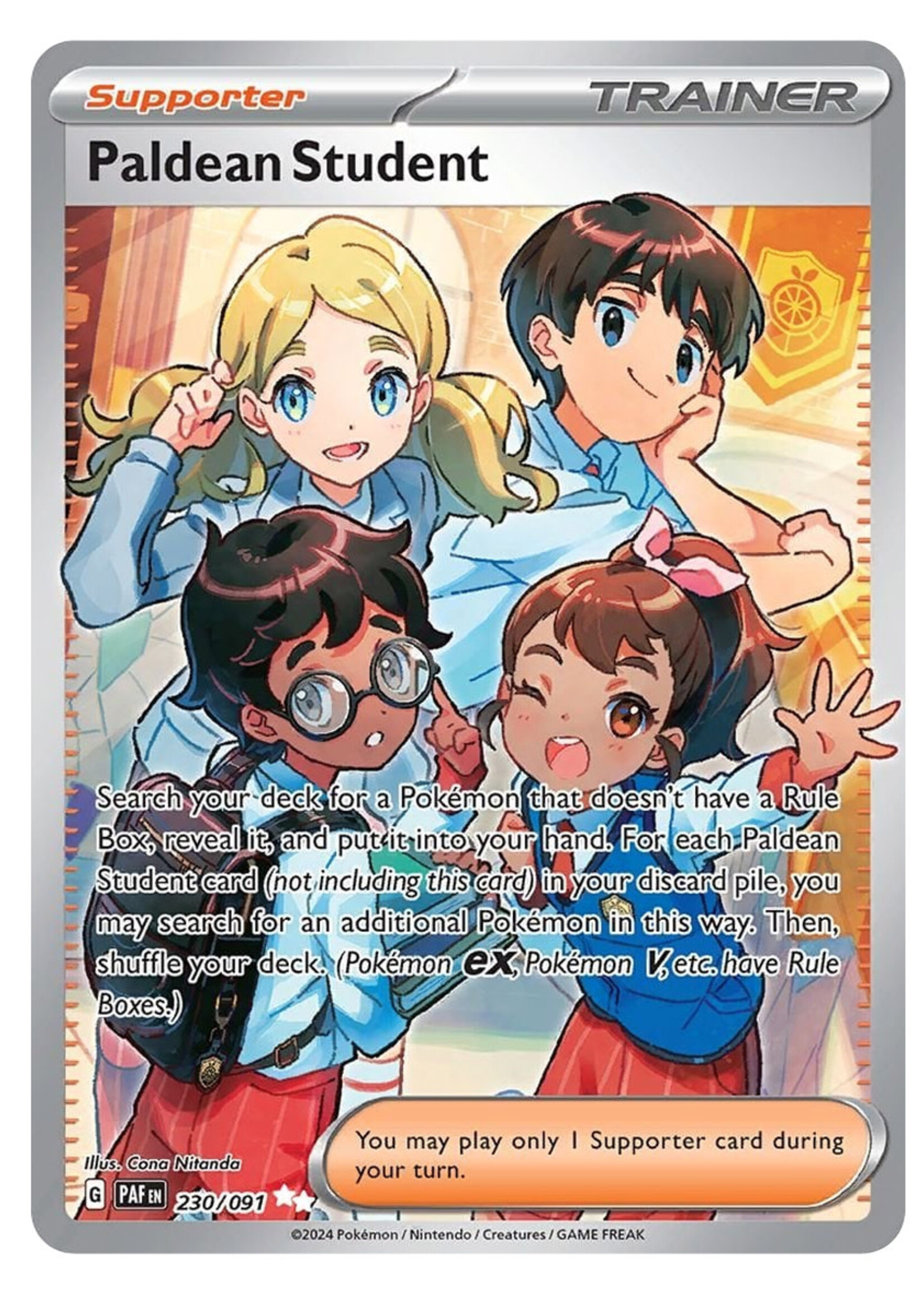 Paldean Student 230 (PAF): excellent