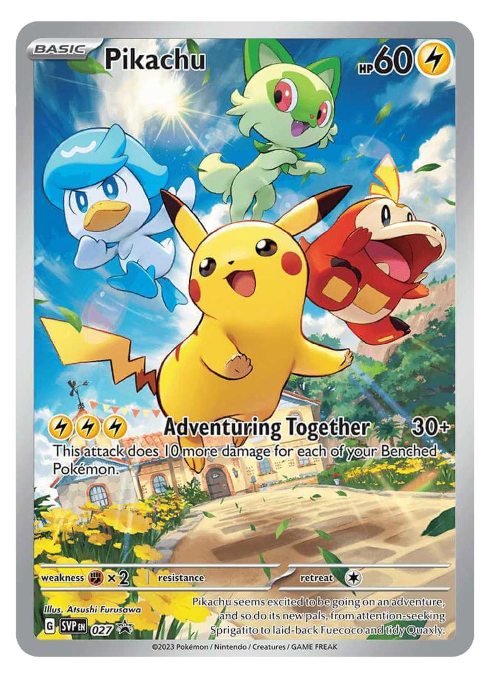 Pikachu 27 (SVP): excellent