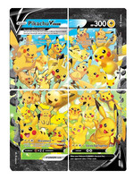 Pikachu V-Union Promo Set Van 4 (SWSH): near mint/excellent