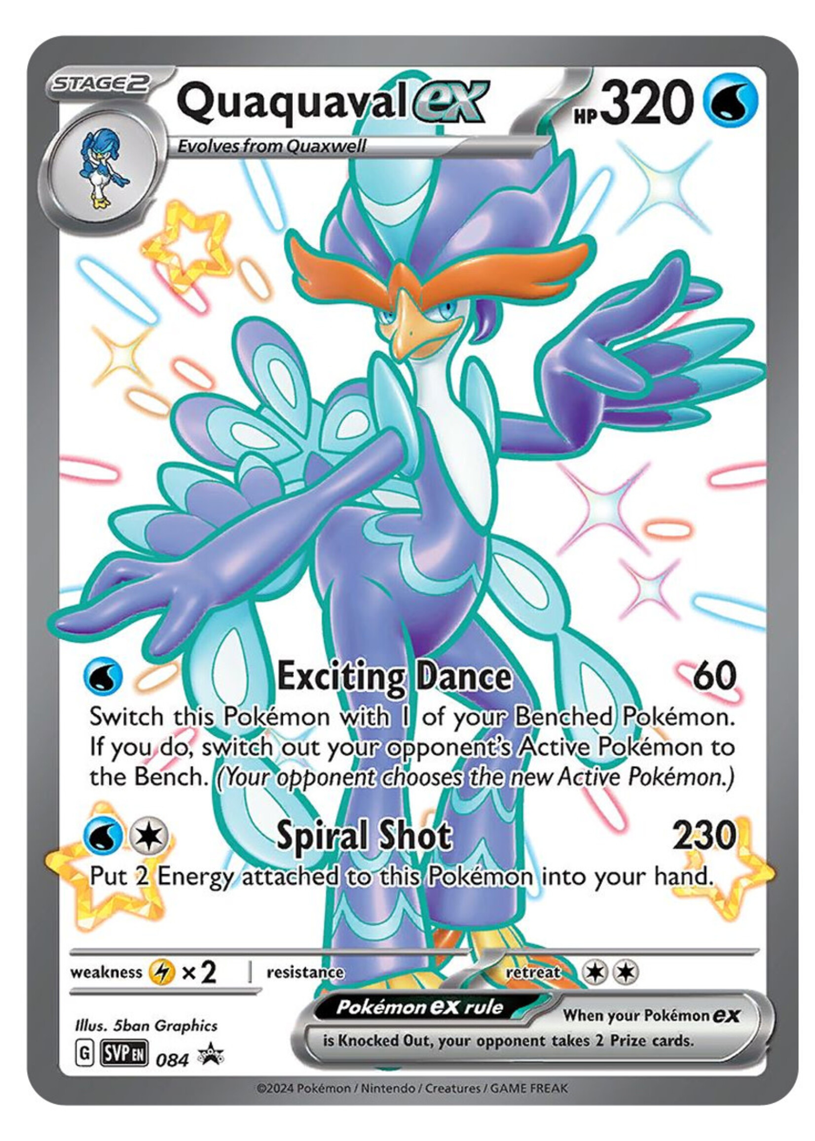 Quaquaval Ex 84 (SVP) Grote Kaart: near mint