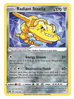 Radiant Steelix 124 (LOR): excellent/near mint