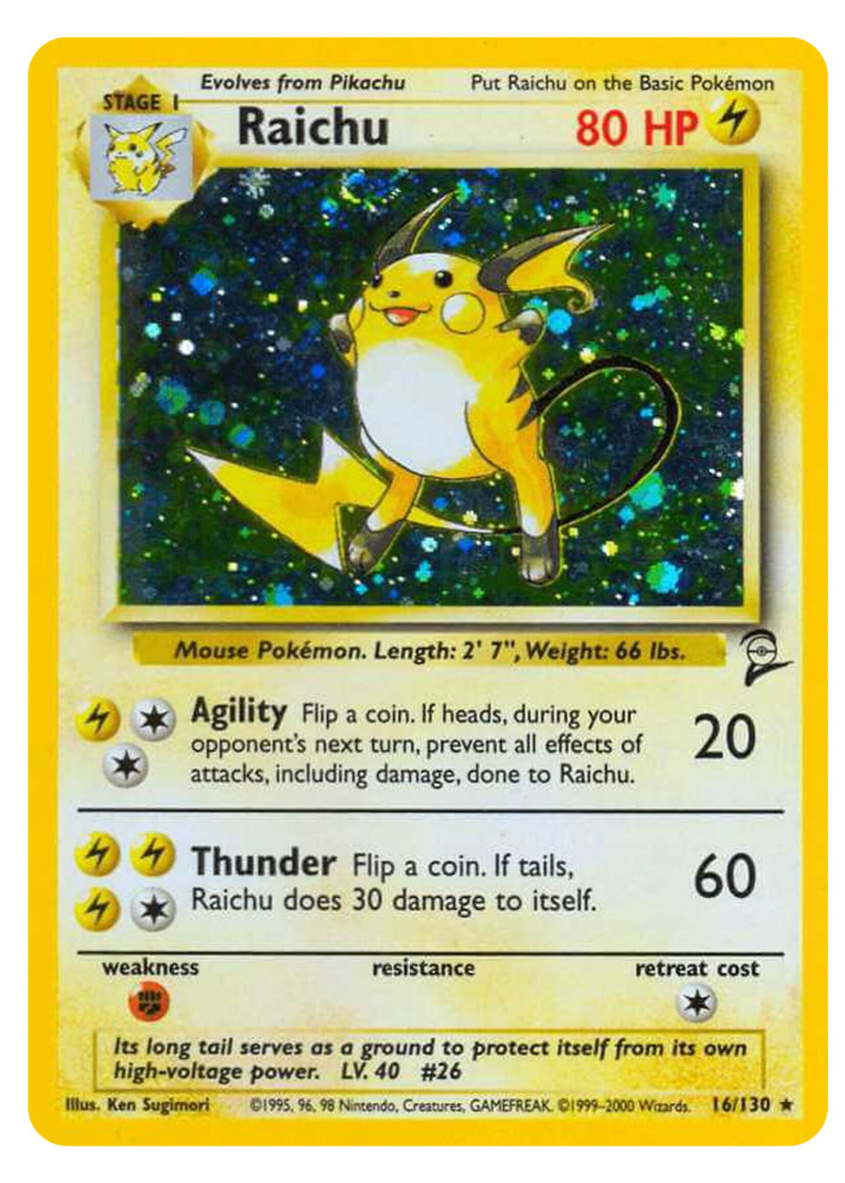Raichu 16 (BS2): played