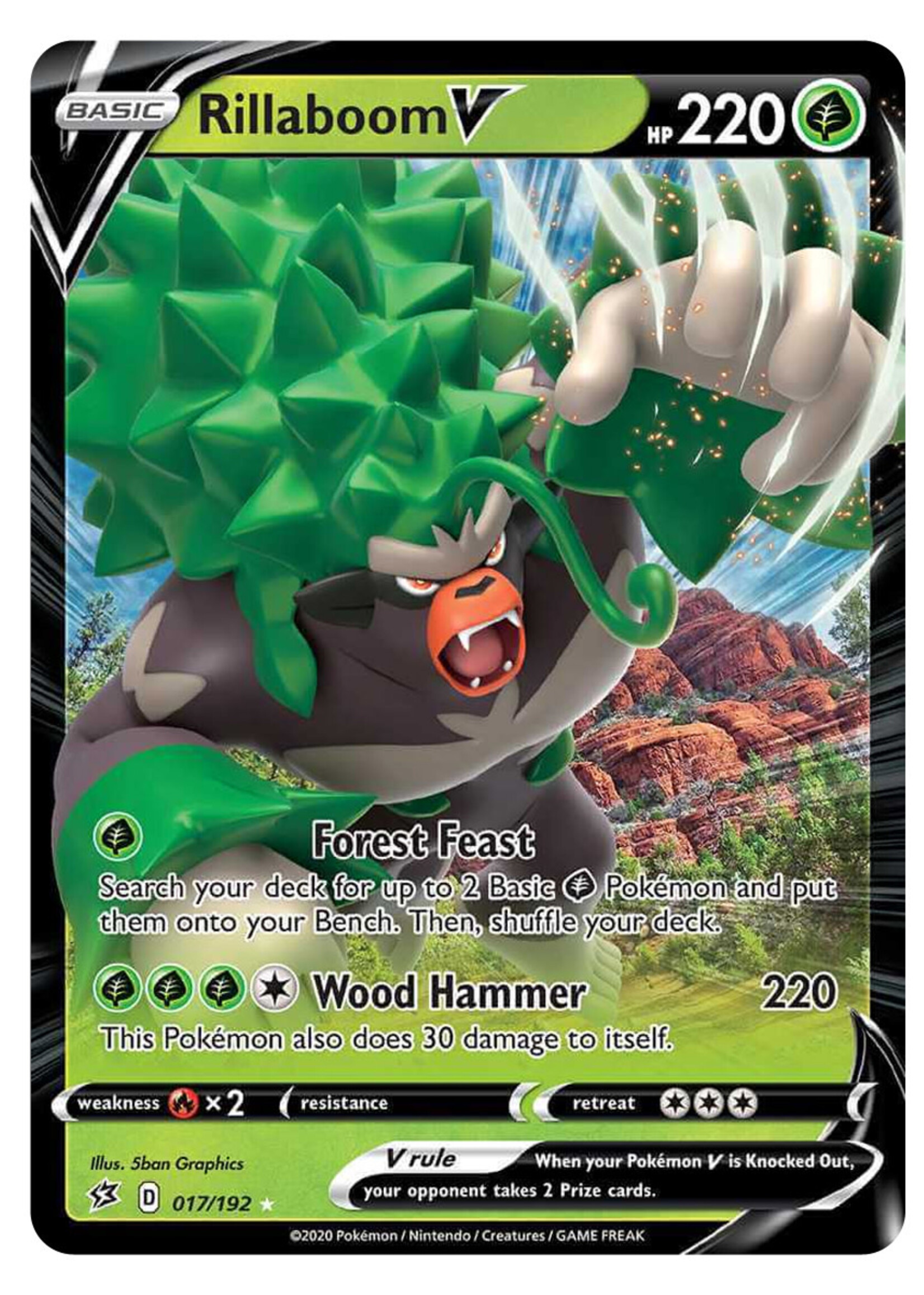 Rillaboom V 17 (RCL)