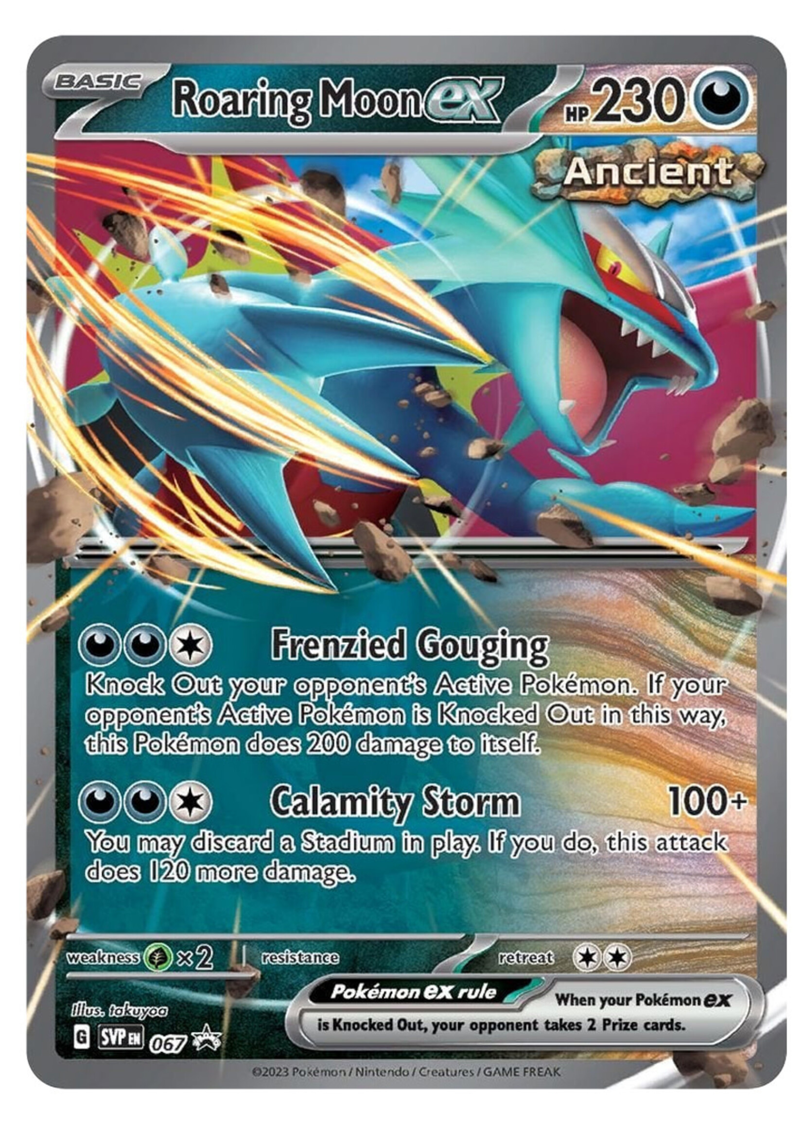 Roaring Moon Ex 67 (SVP) Grote Kaart: near mint