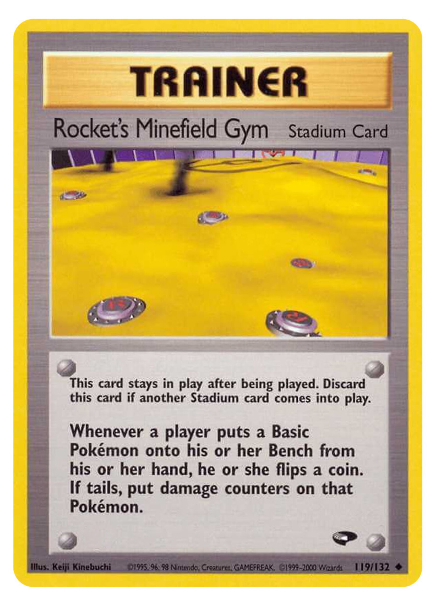 Rocket's Minefield Gym 119 (GC): excellent