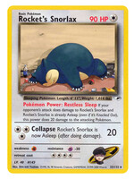 Rocket's Snorlax 33 (GH)