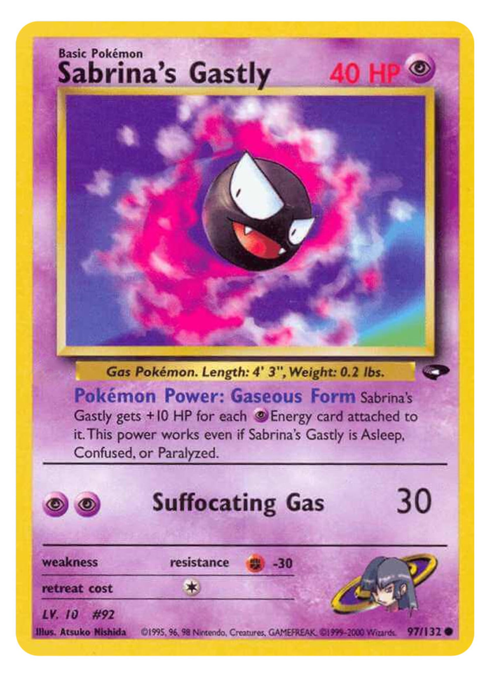 Sabrina's Gastly 97 (GC): good