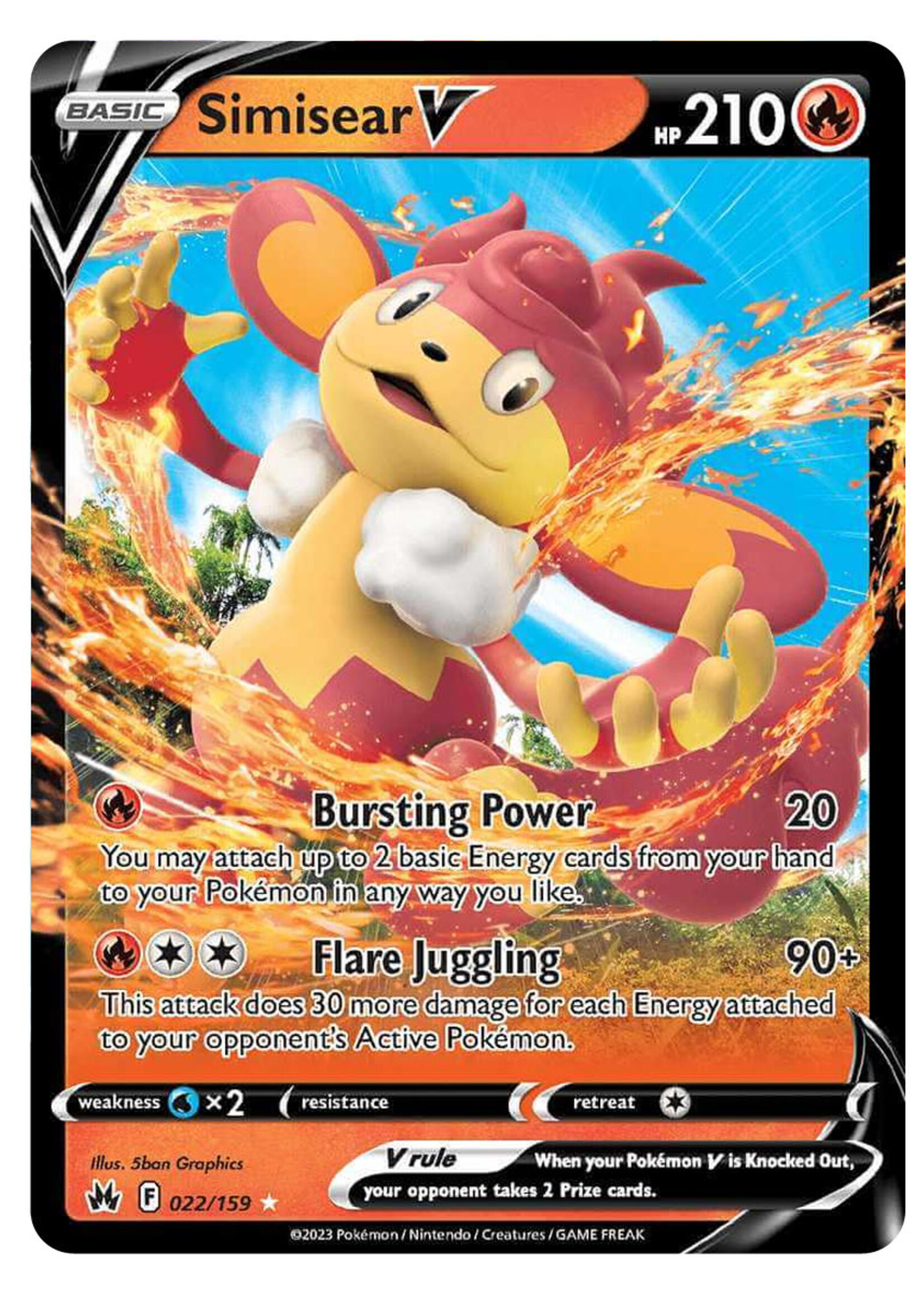 Simisear V 22 (CRZ): near mint