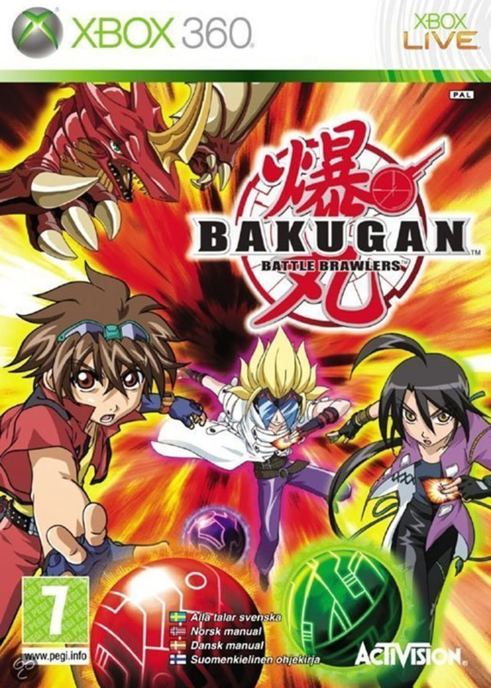 Bakugan Battle Brawlers X360