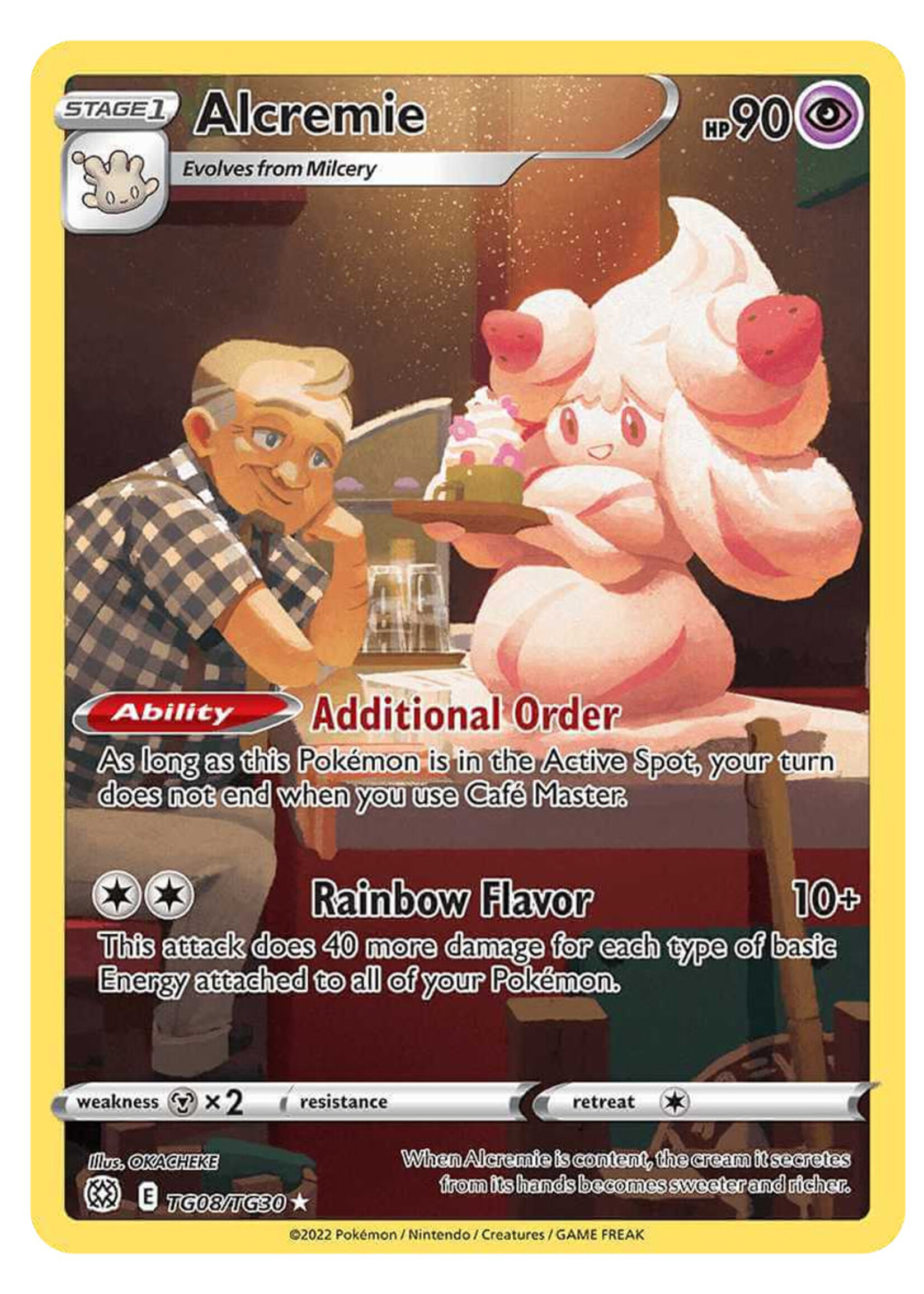 Alcremie TG08 (BRS): excellent