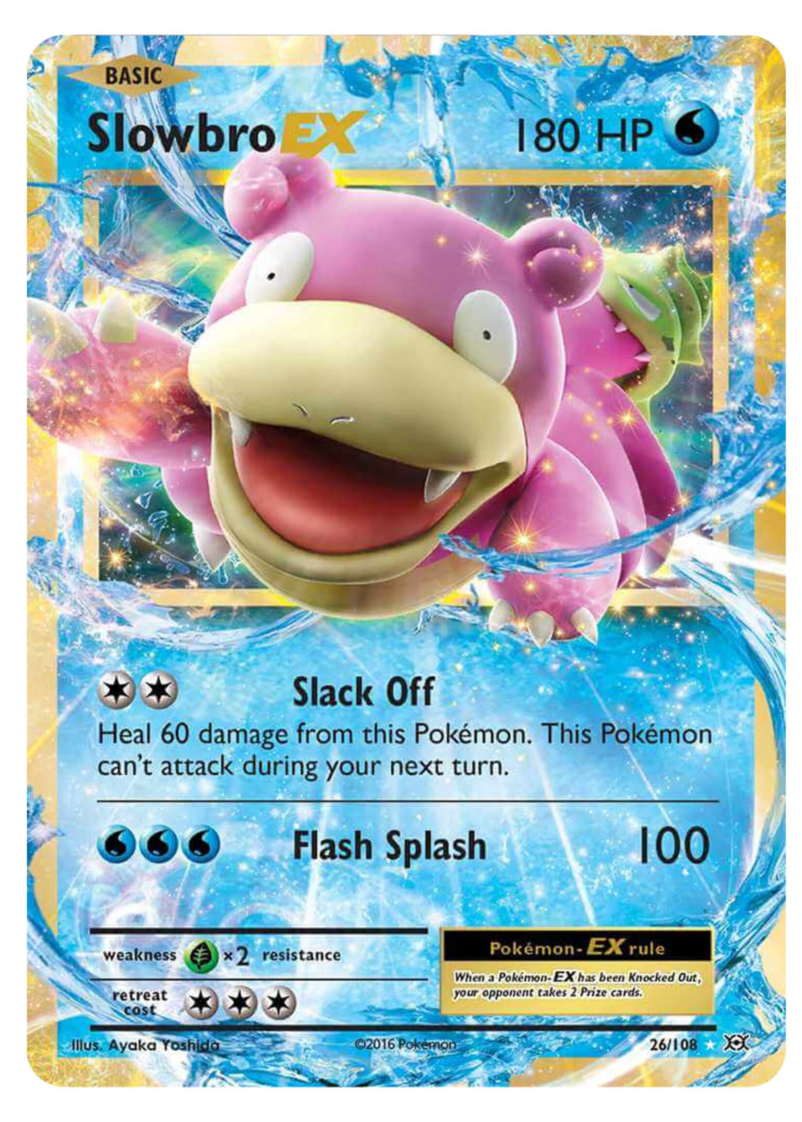 Slowbro EX 26 (EVO): played
