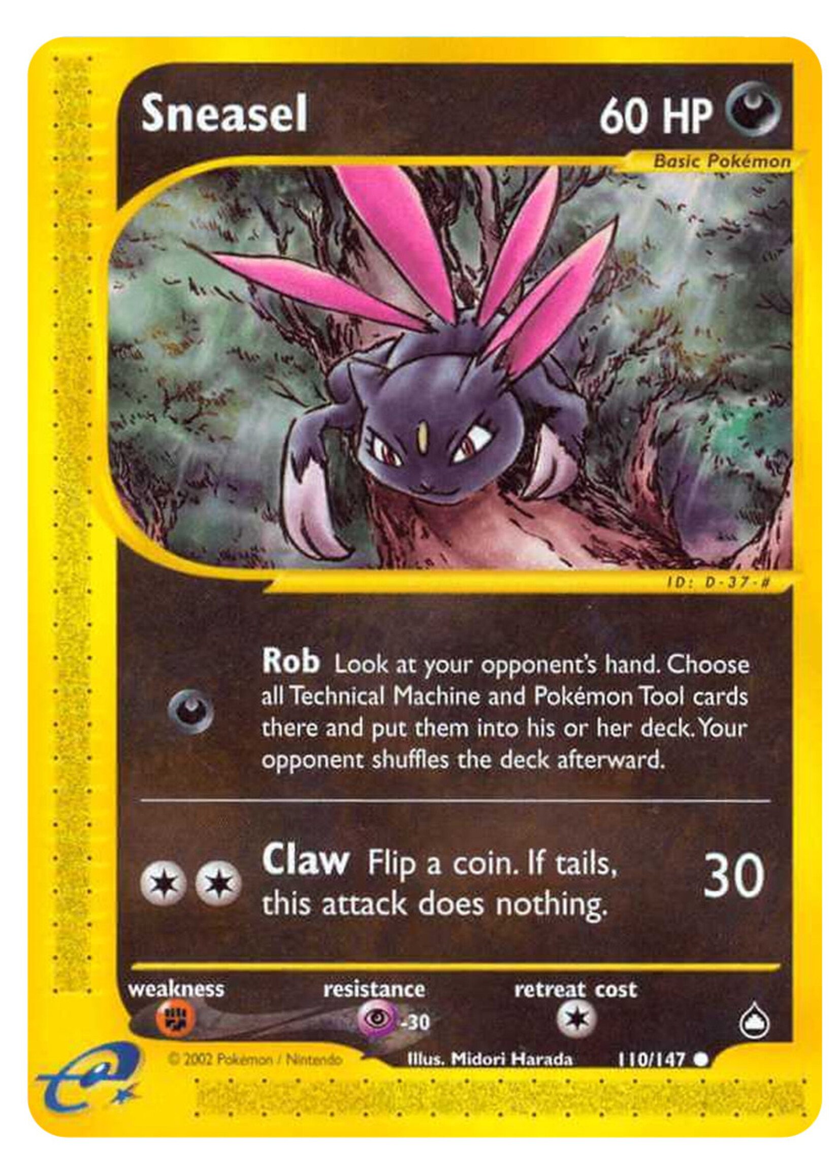 Sneasel 110 (AQ) Reverse Holo