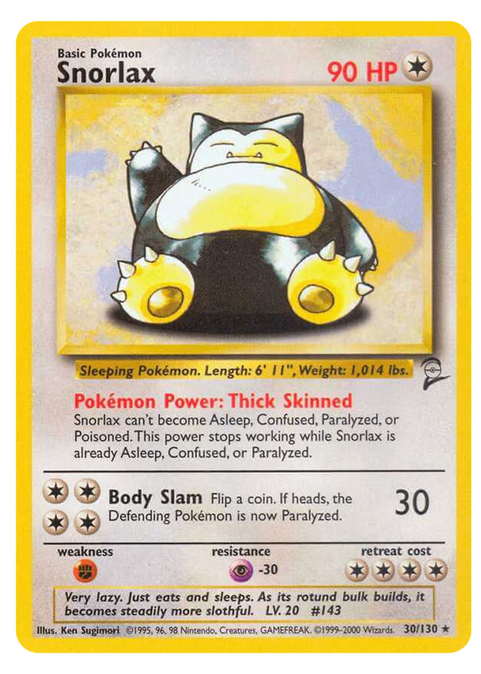 Snorlax 30 (BS2): good