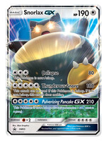Snorlax GX 5 (SM): light played
