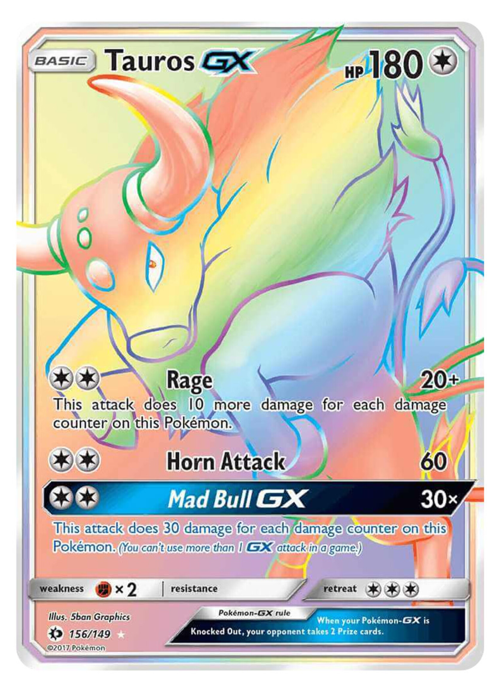 Tauros GX 156 (SUM): light played