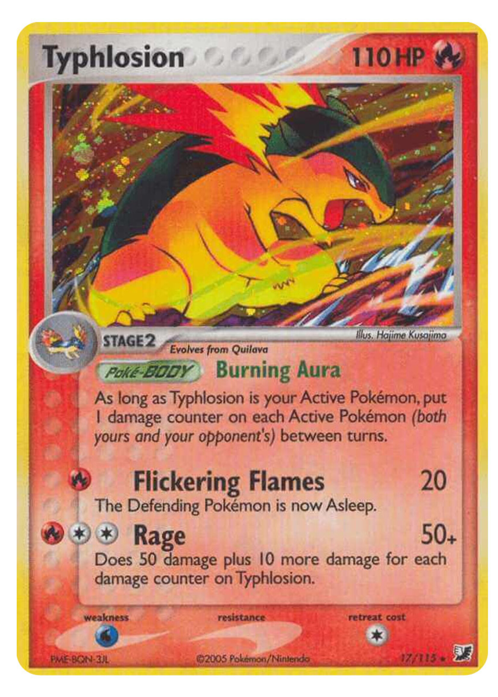 Typhlosion 17 (UF)