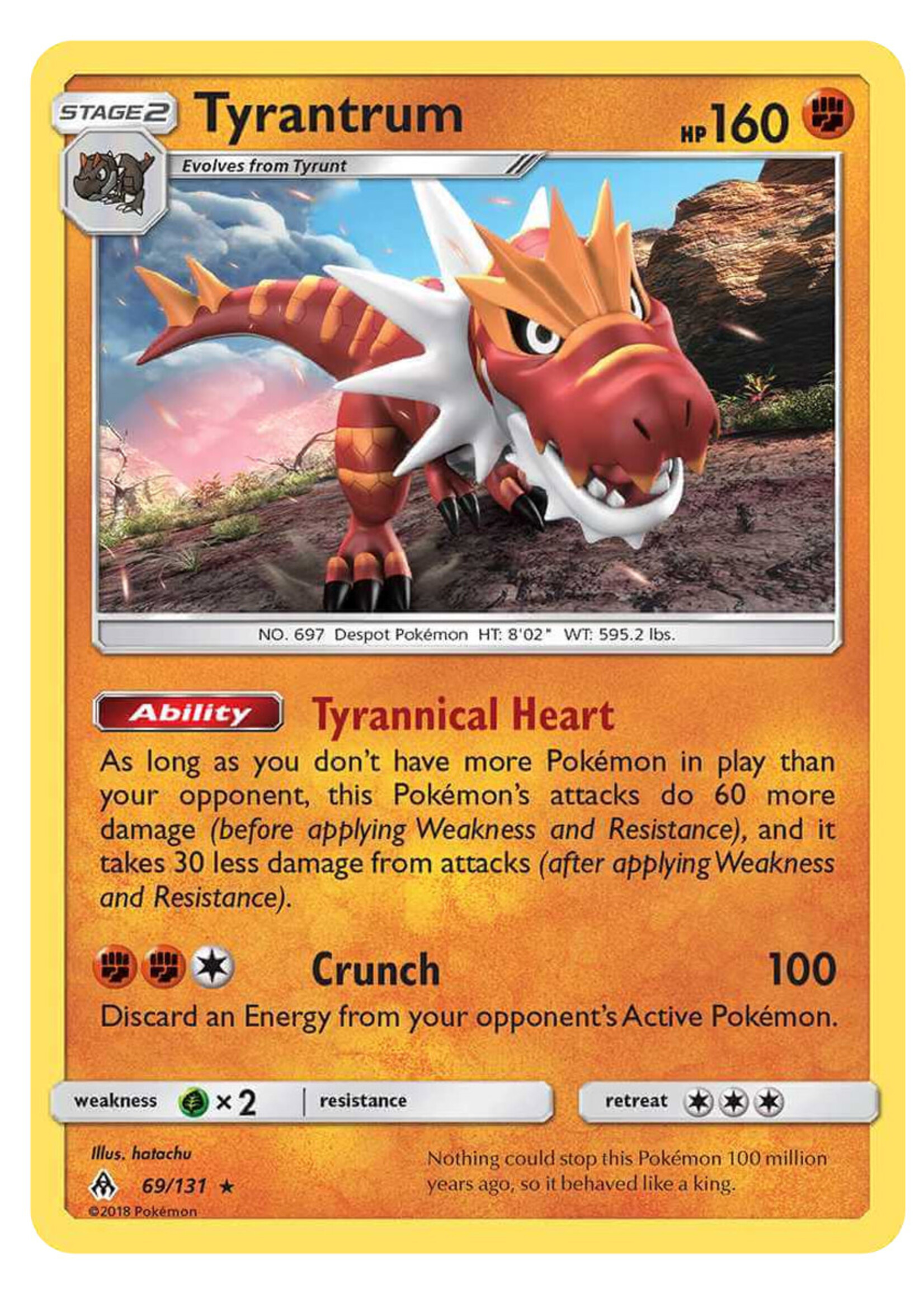 Tyrantrum 69 (FLI) Holo