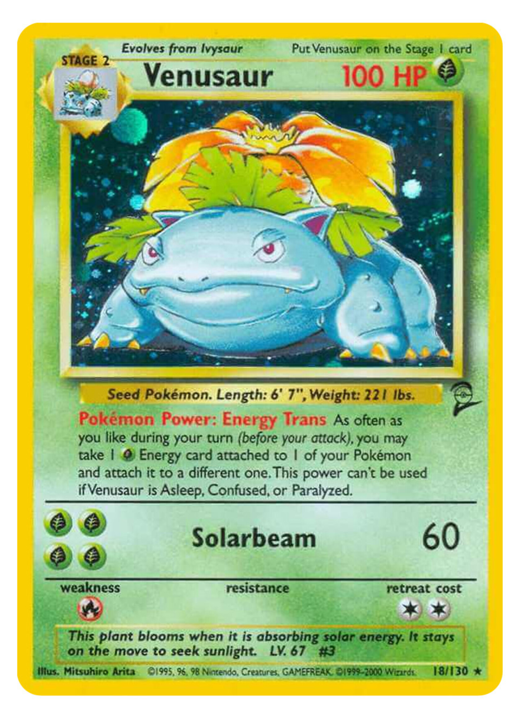 Venusaur 18 (BS2): light played