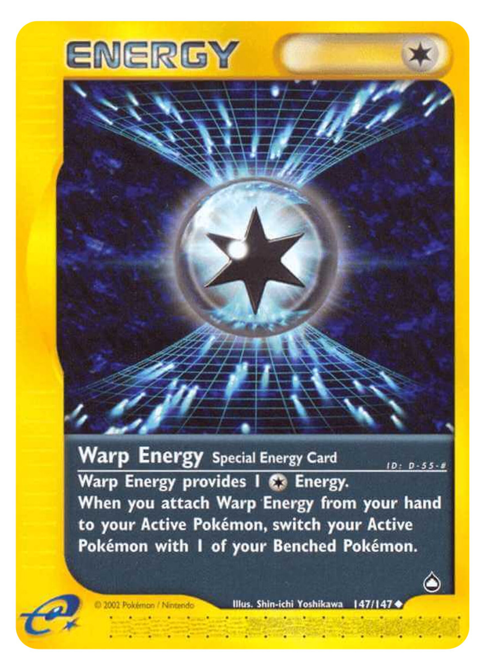 Warp Energy 147 (AQ): excellent
