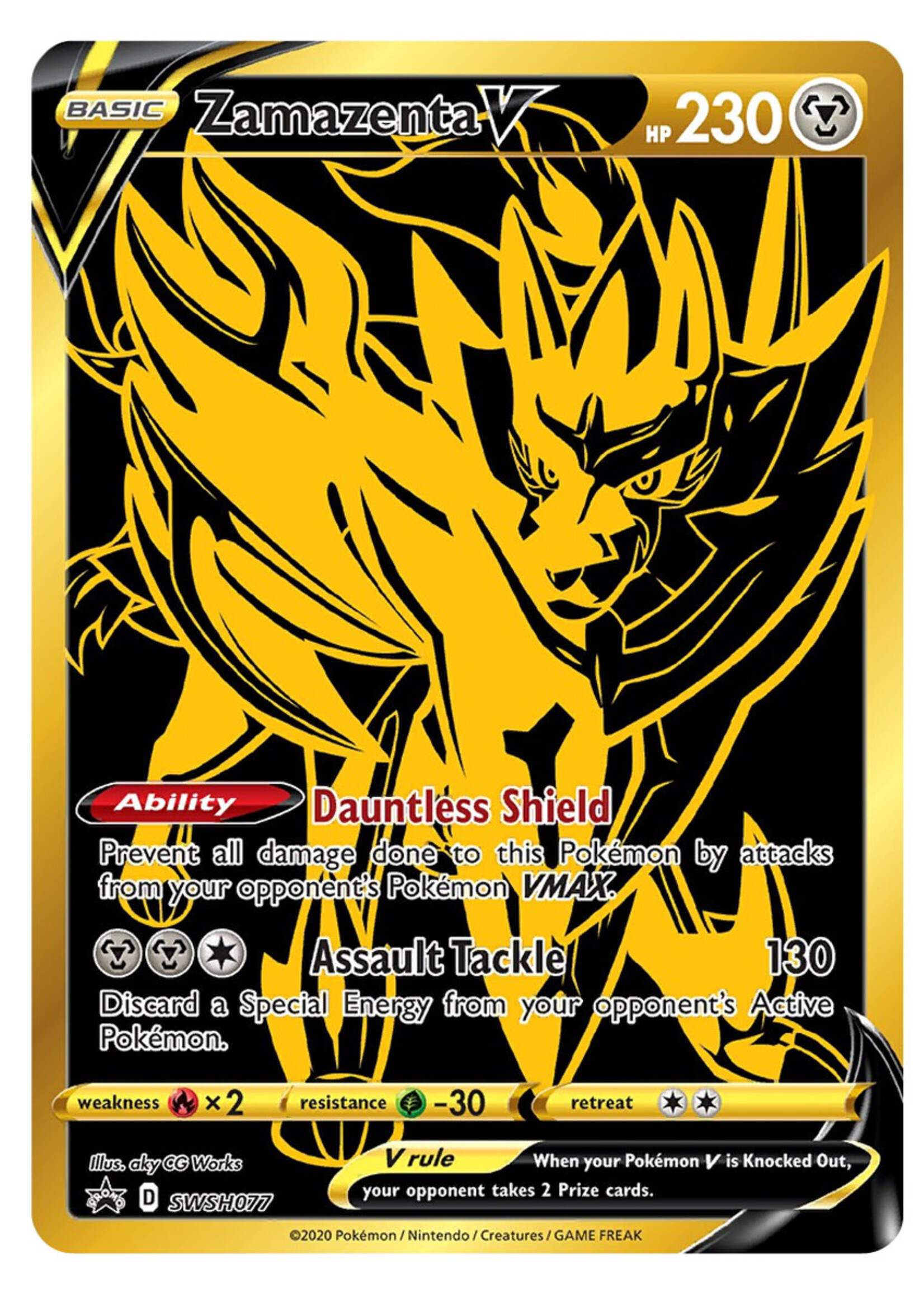 Zamazenta V 77 (SWSH): excellent