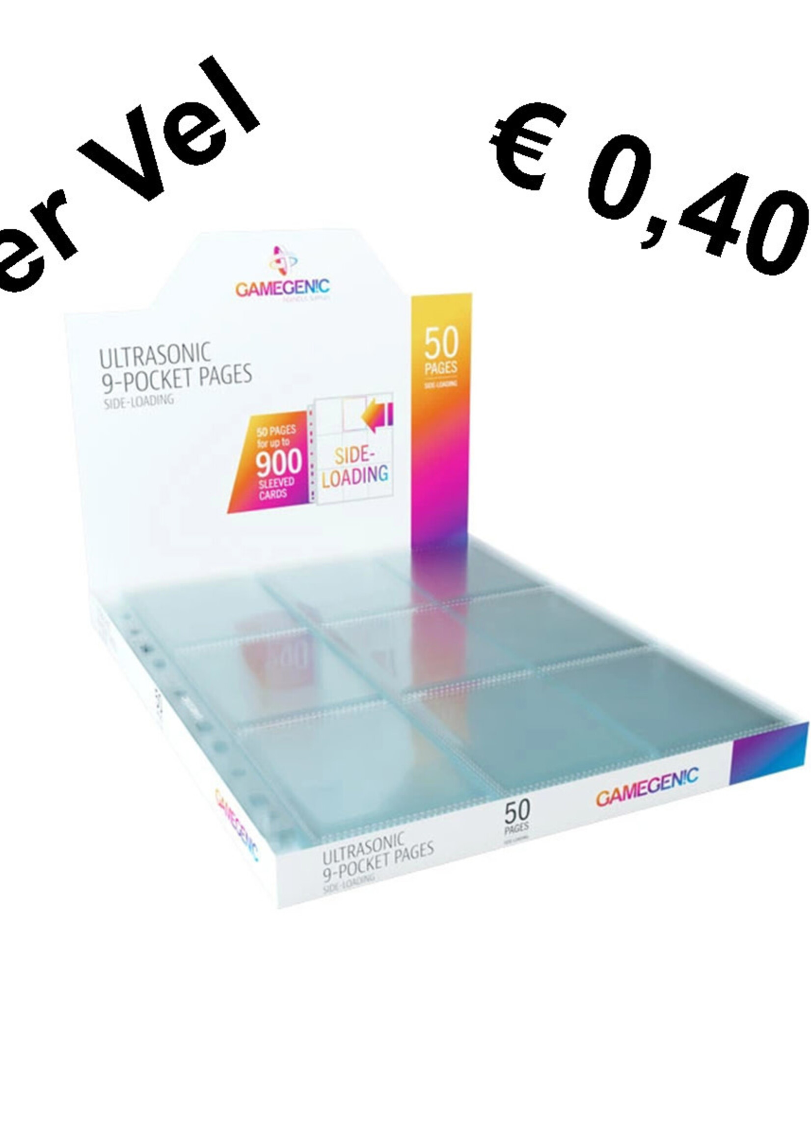 GameGenic 9-Pocket Page Toploading