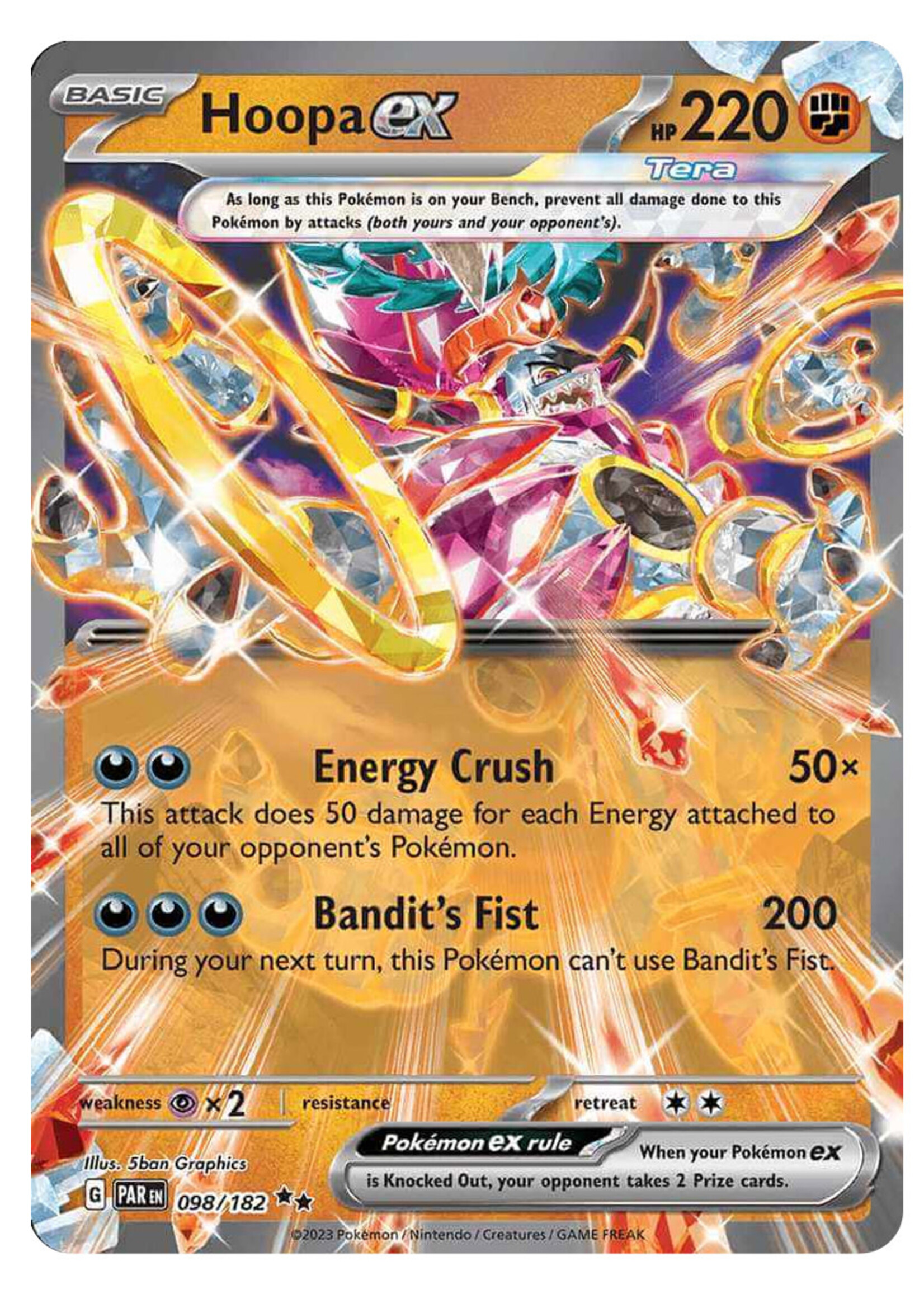 Hoopa Ex 98 (PAR): near mint