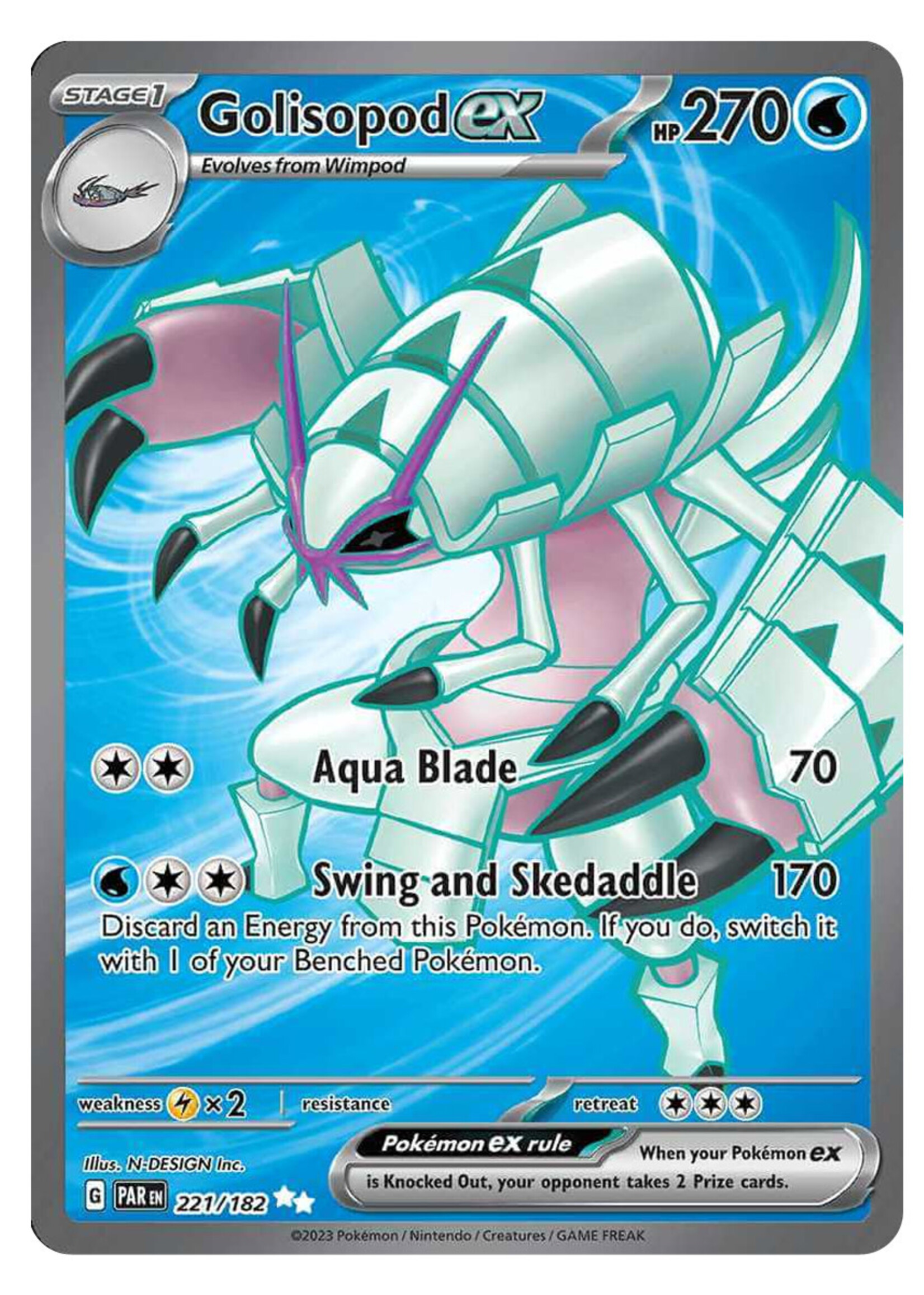 Golisopod Ex 221 (PAR): excellent