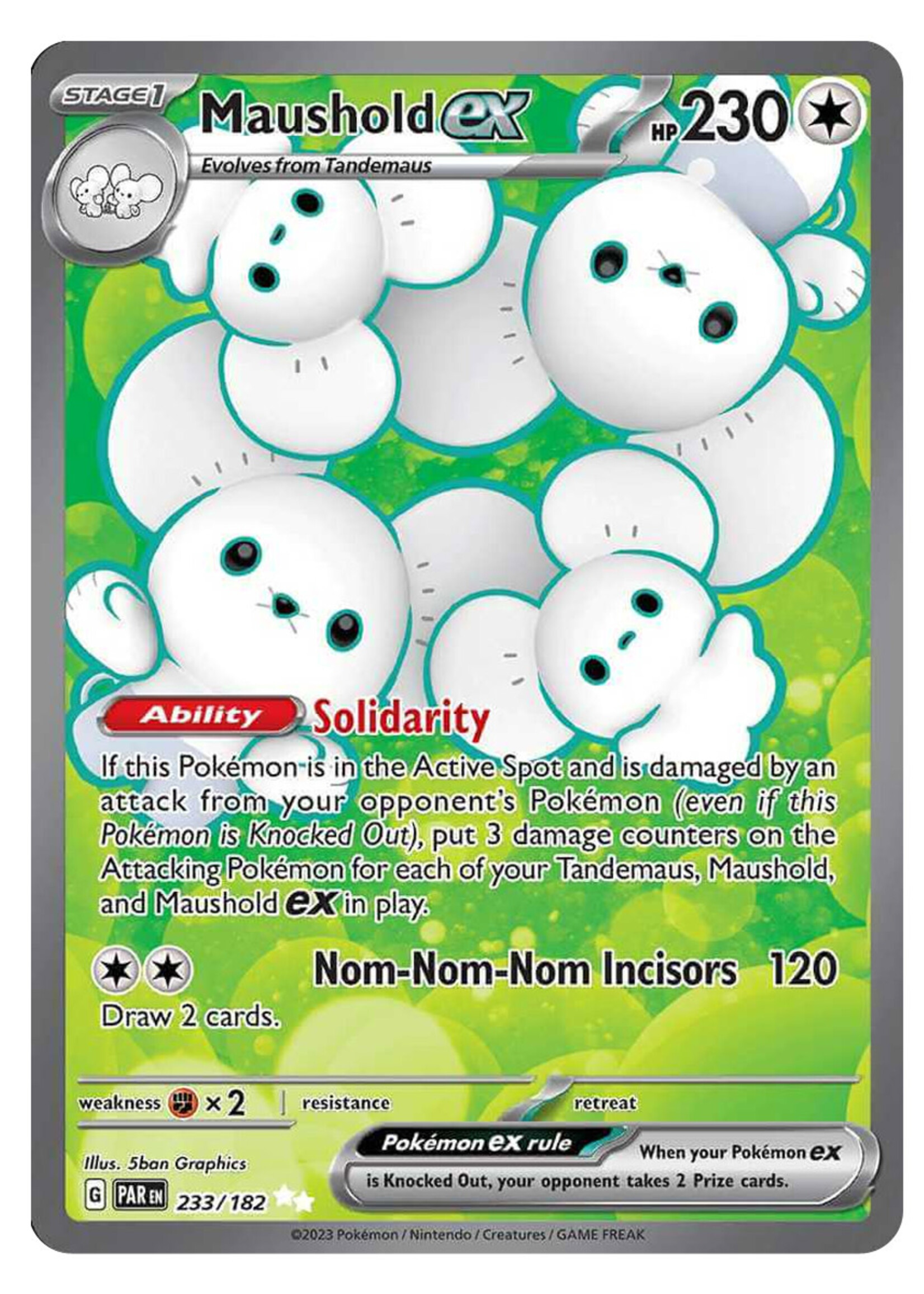 Maushold Ex 233 (PAR): excellent