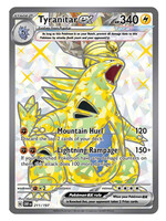 Tyranitar Ex 211 (OBF): near mint