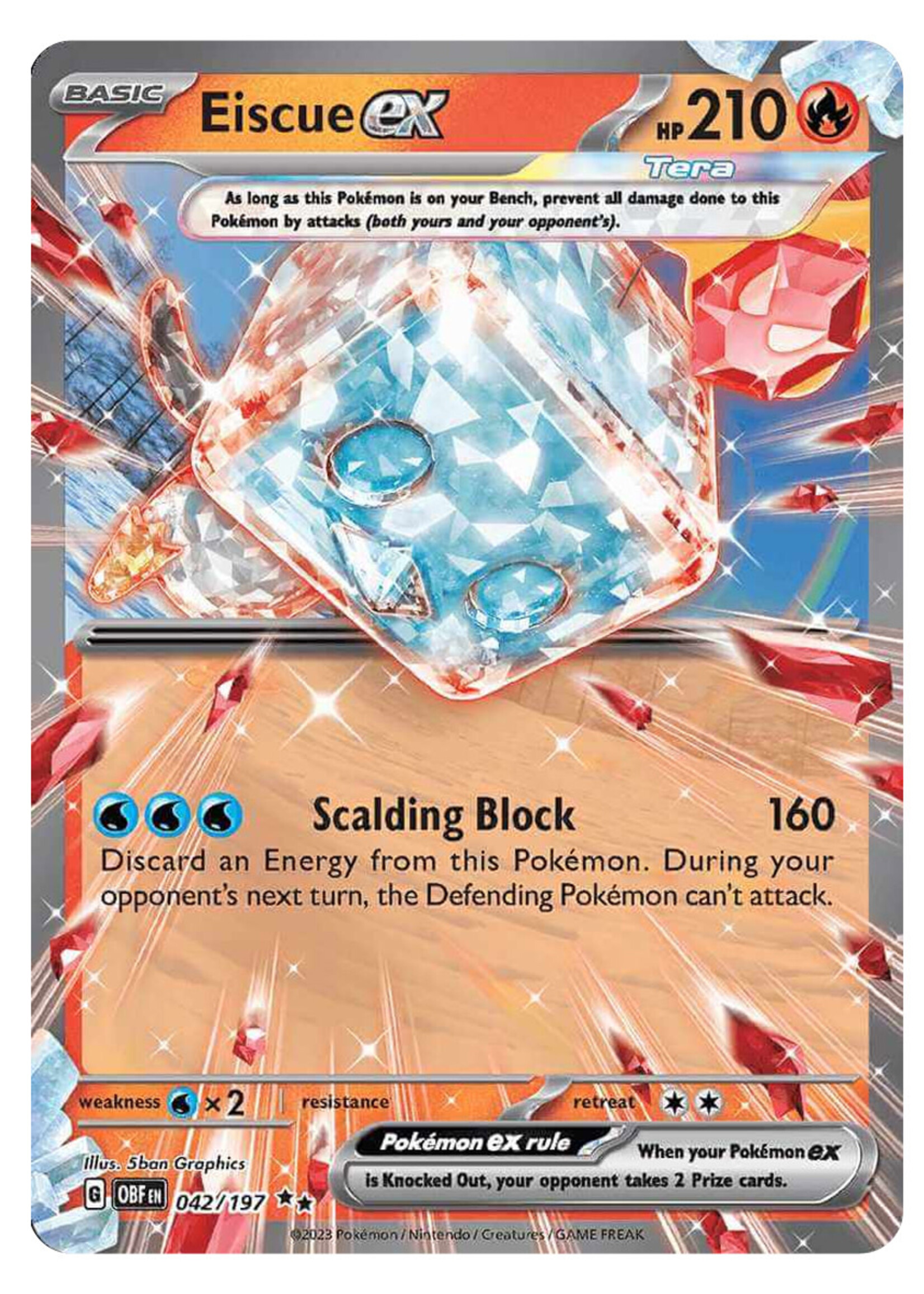 Eiscue Ex 42 (OBF): near mint