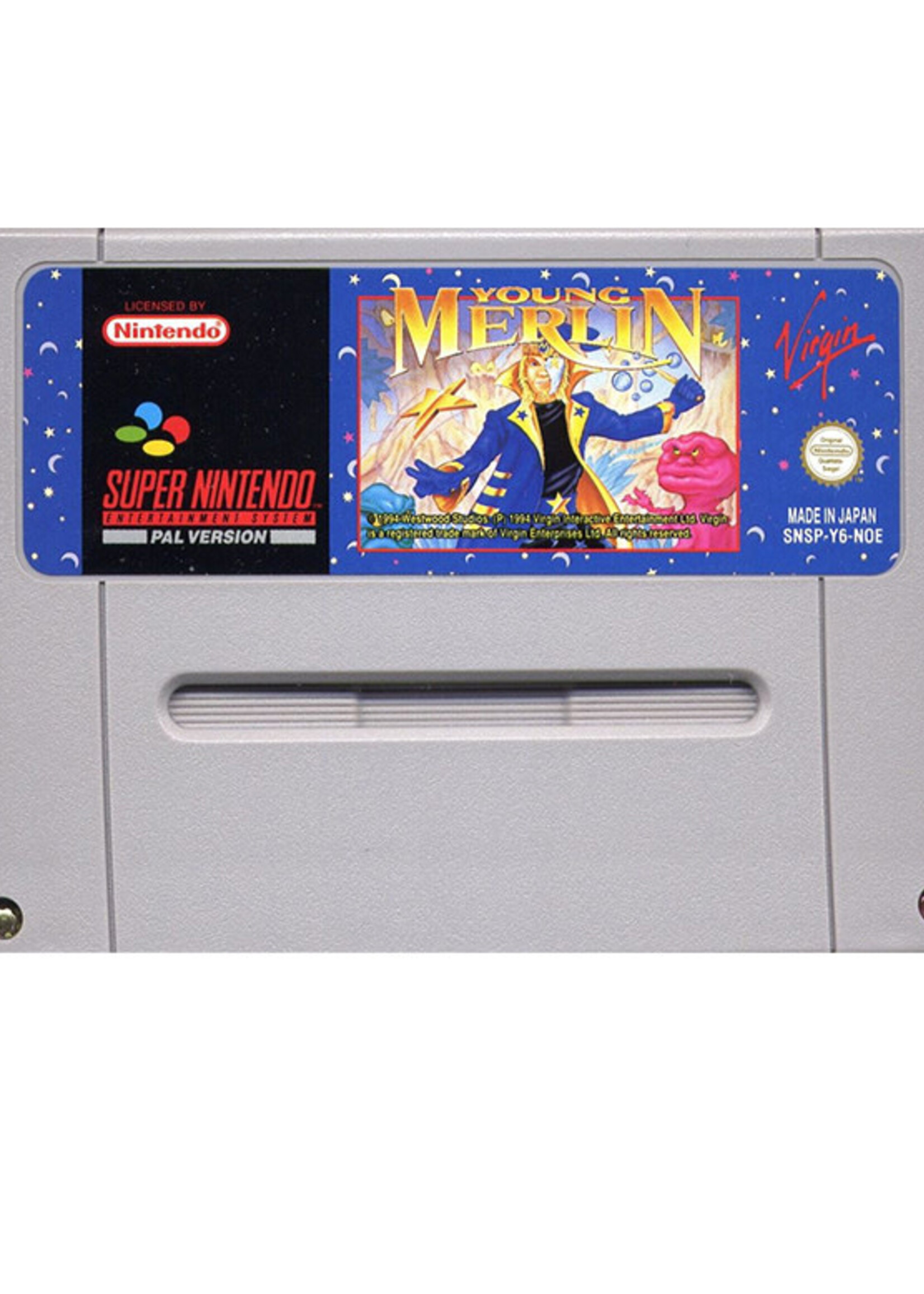 Young Merlin SNES