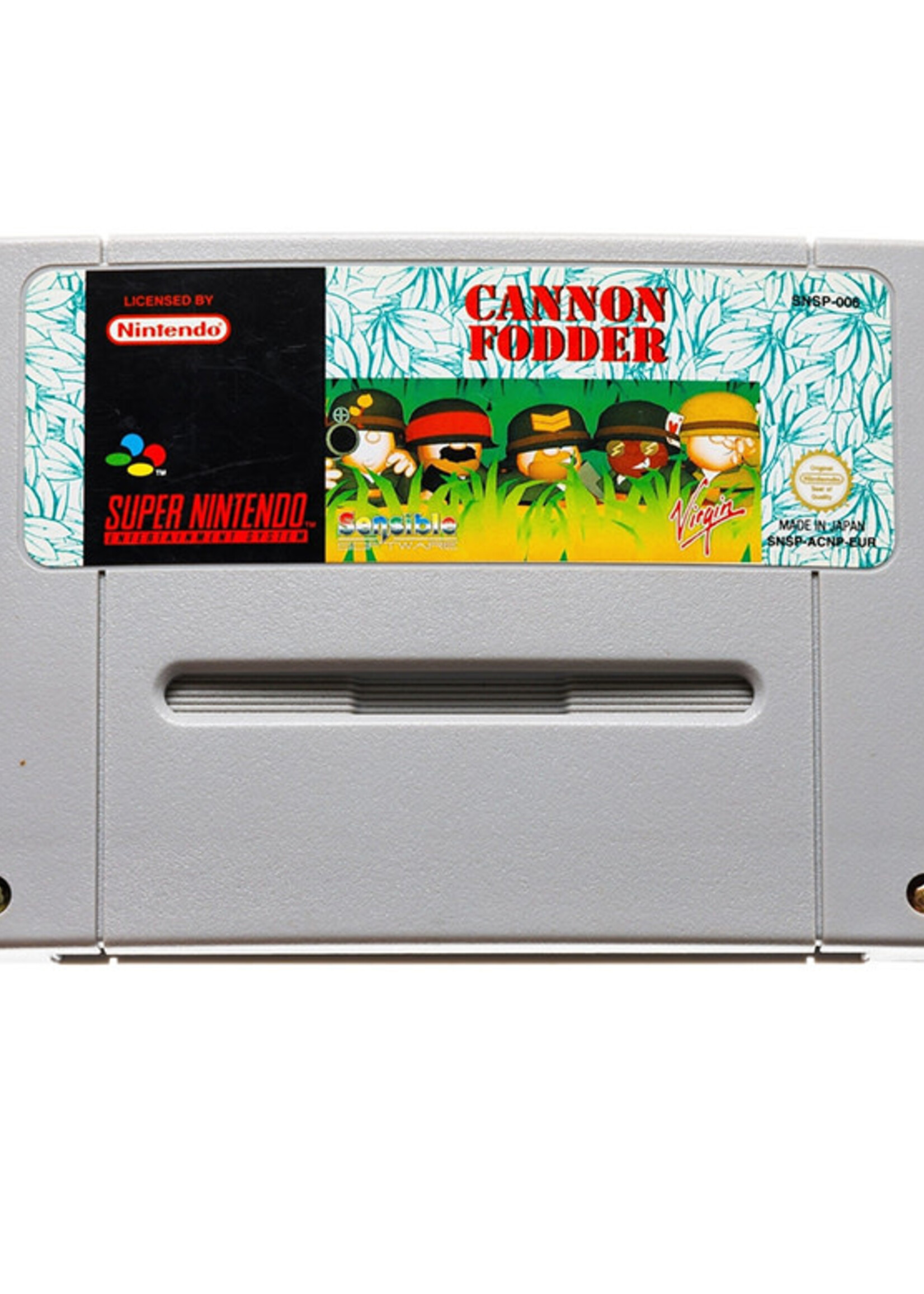 Cannon Fodder SNES