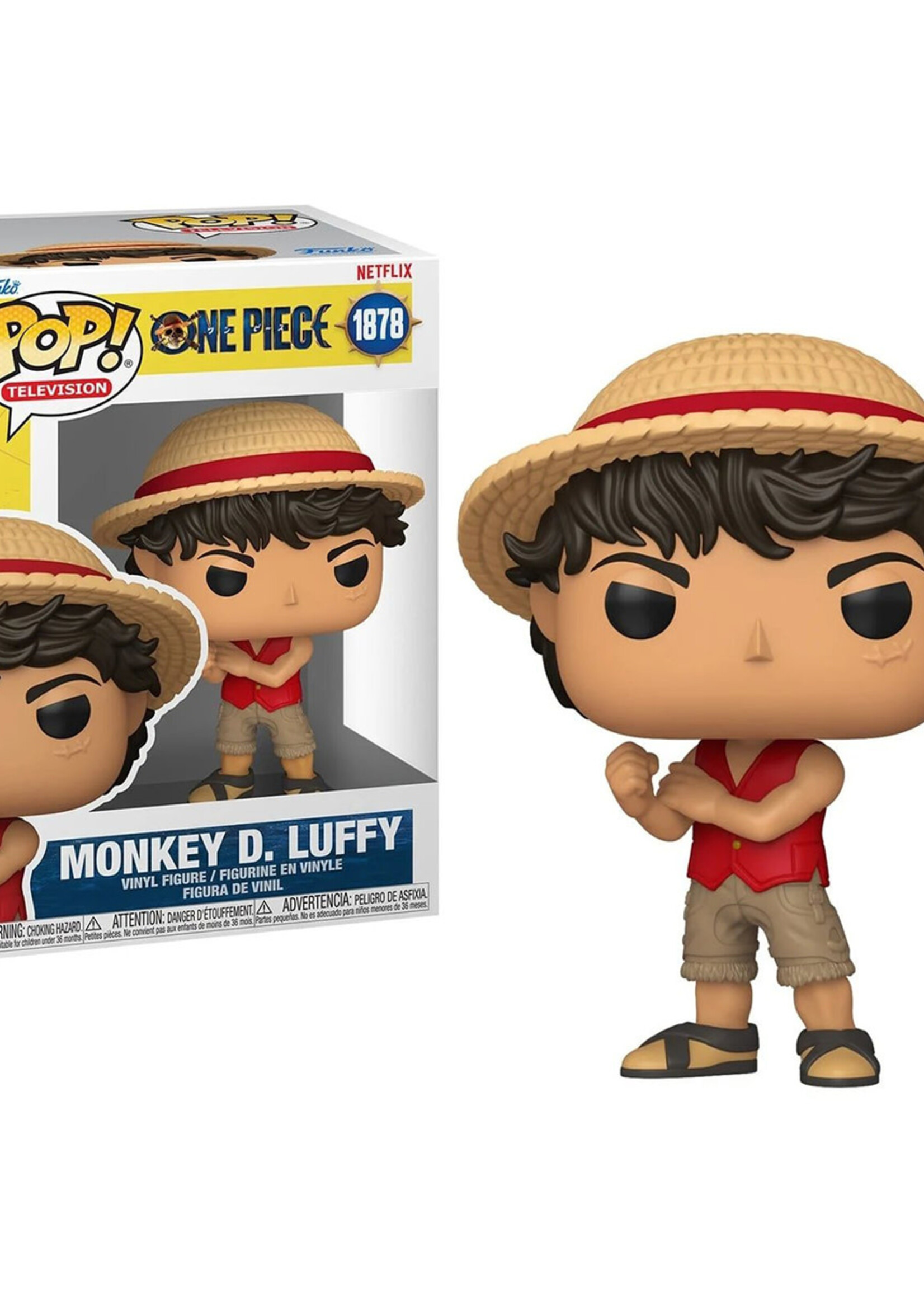 One Piece Netflix Funko Pop N° 1878 Monkey D. Luffy