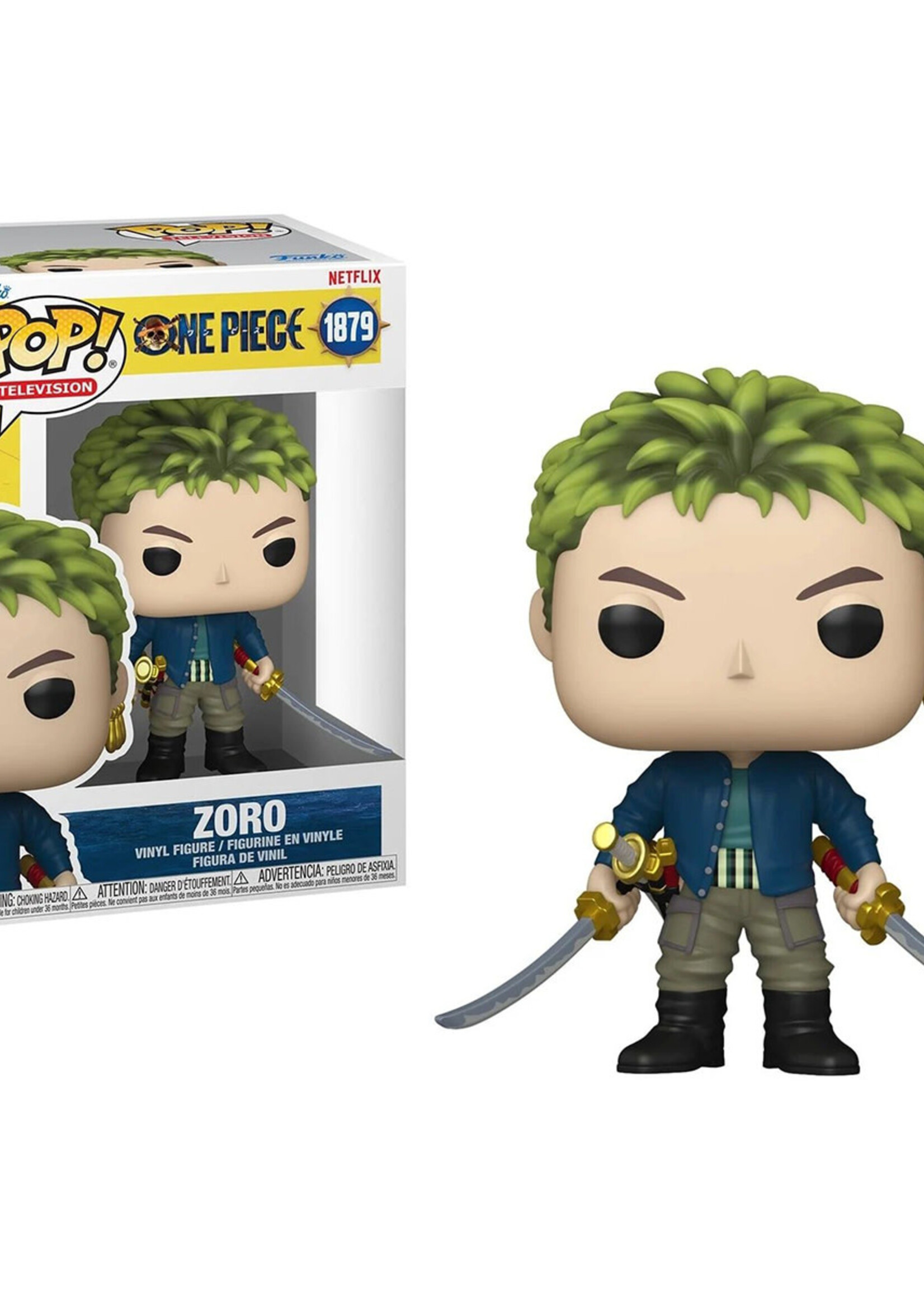 One Piece Netflix Funko Pop N° 1879 Zoro