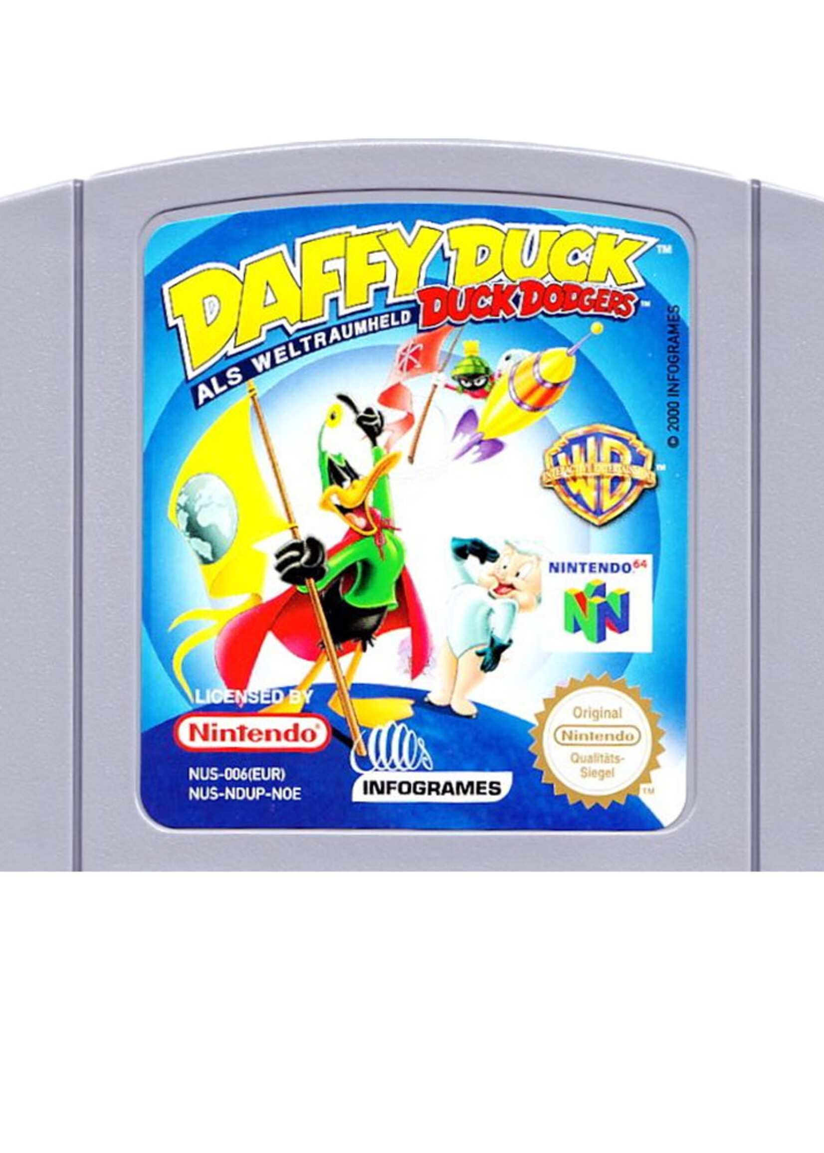 Daffy Duck Starring as Duck Dodgers N64